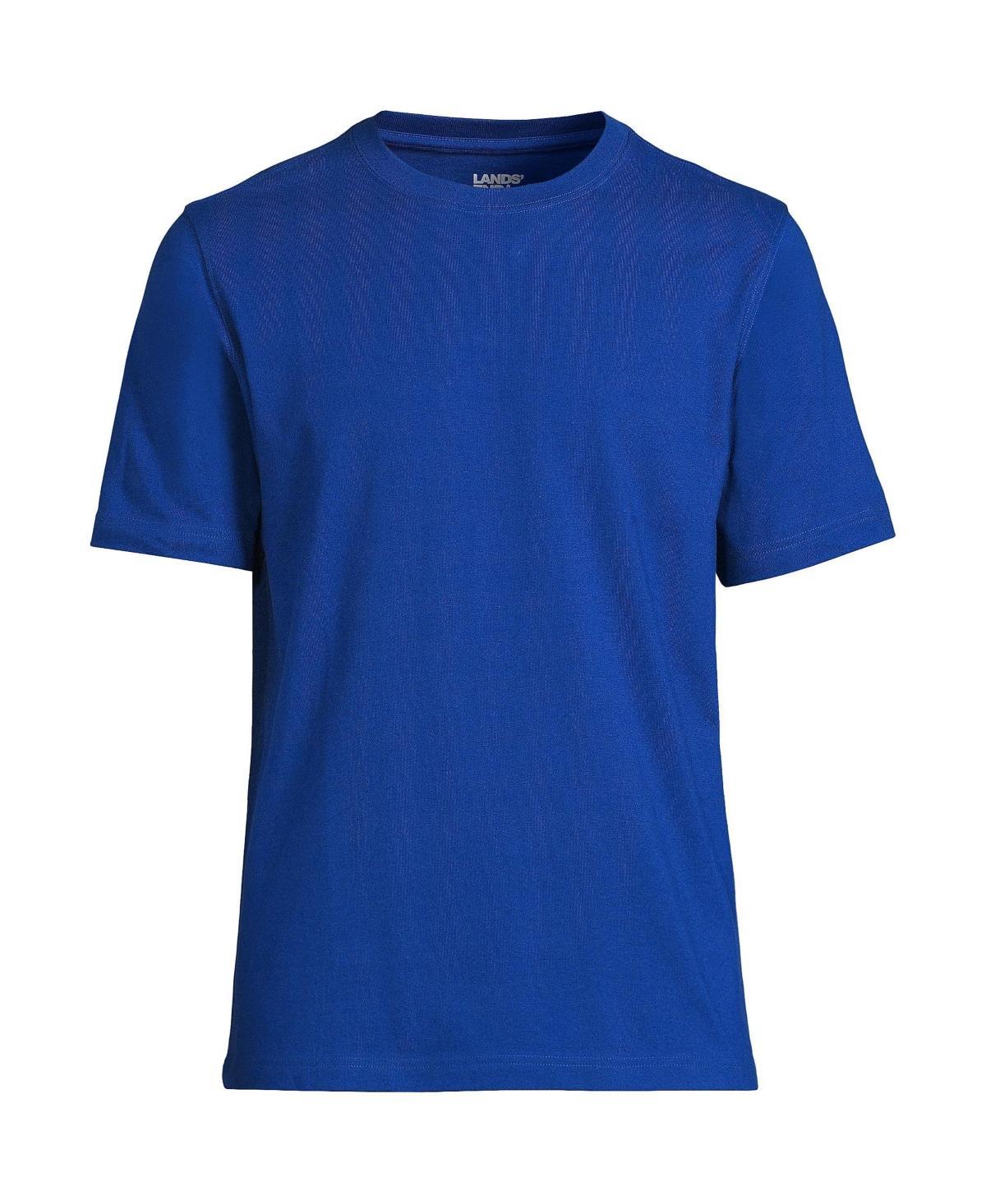Men's Lands' End Super-T Short Sleeve T-Shirt, Size: Small, Deep Woodland Green Product Image