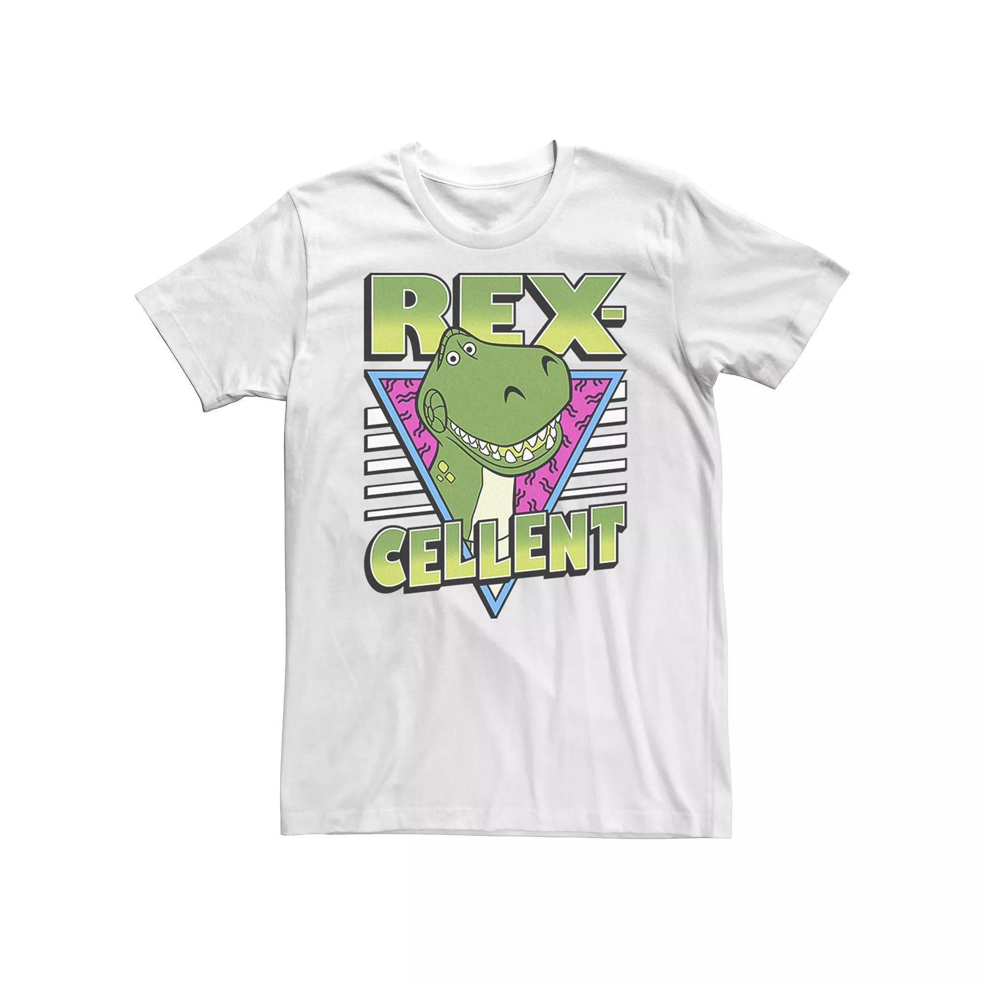 Big & Tall Disney / Pixar Toy Story 4 Retro Rex-cellent Portrait Tee, Mens Product Image