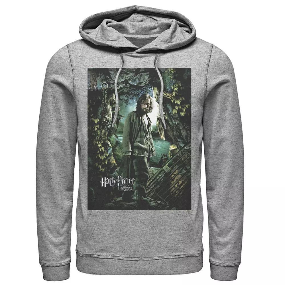 Men's Harry Potter Prisoner Of Azkaban Sirius Black Portrait Graphic Pullover Hoodie, Size: XXL, Athletic Grey Product Image