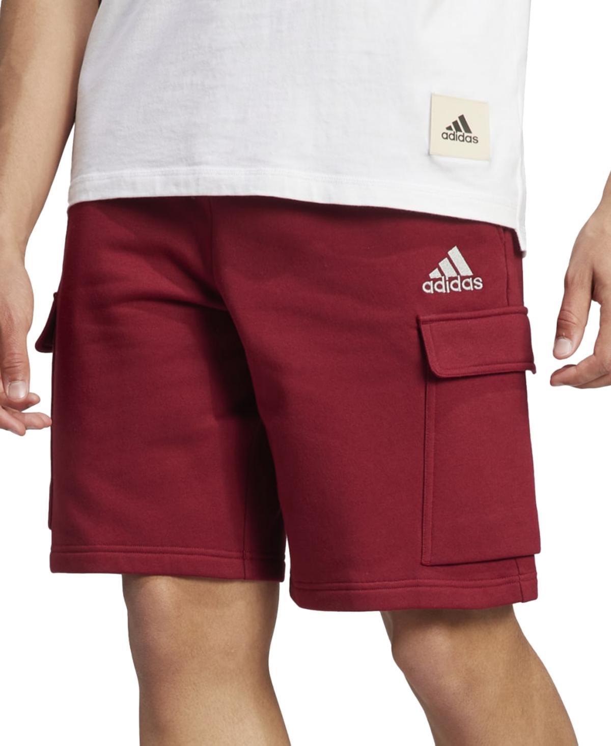 adidas Mens Essentials Fleece Cargo Shorts Product Image