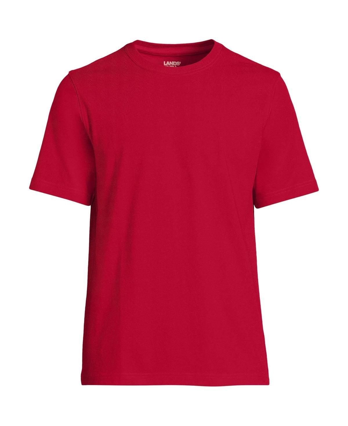 Men's Lands' End Super-T Short Sleeve T-Shirt, Size: Small, Deep Woodland Green Product Image