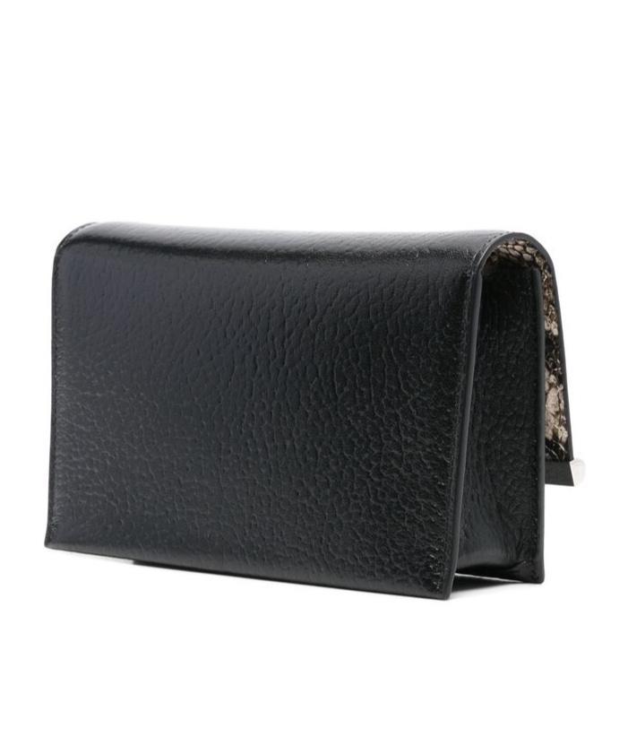 ALEXANDER MCQUEEN Flip Shoulder Bag In Black Product Image