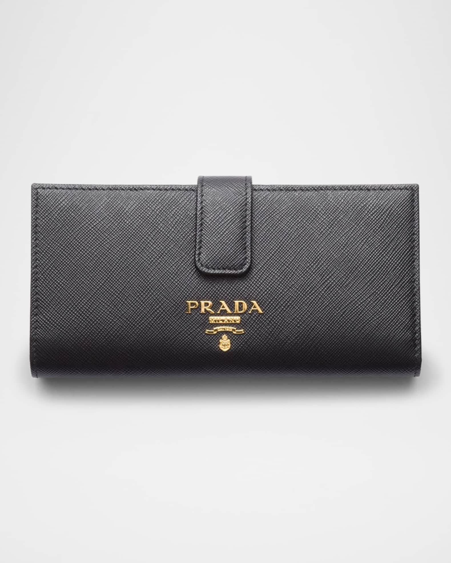 Large Saffiano Leather Bifold Wallet Product Image