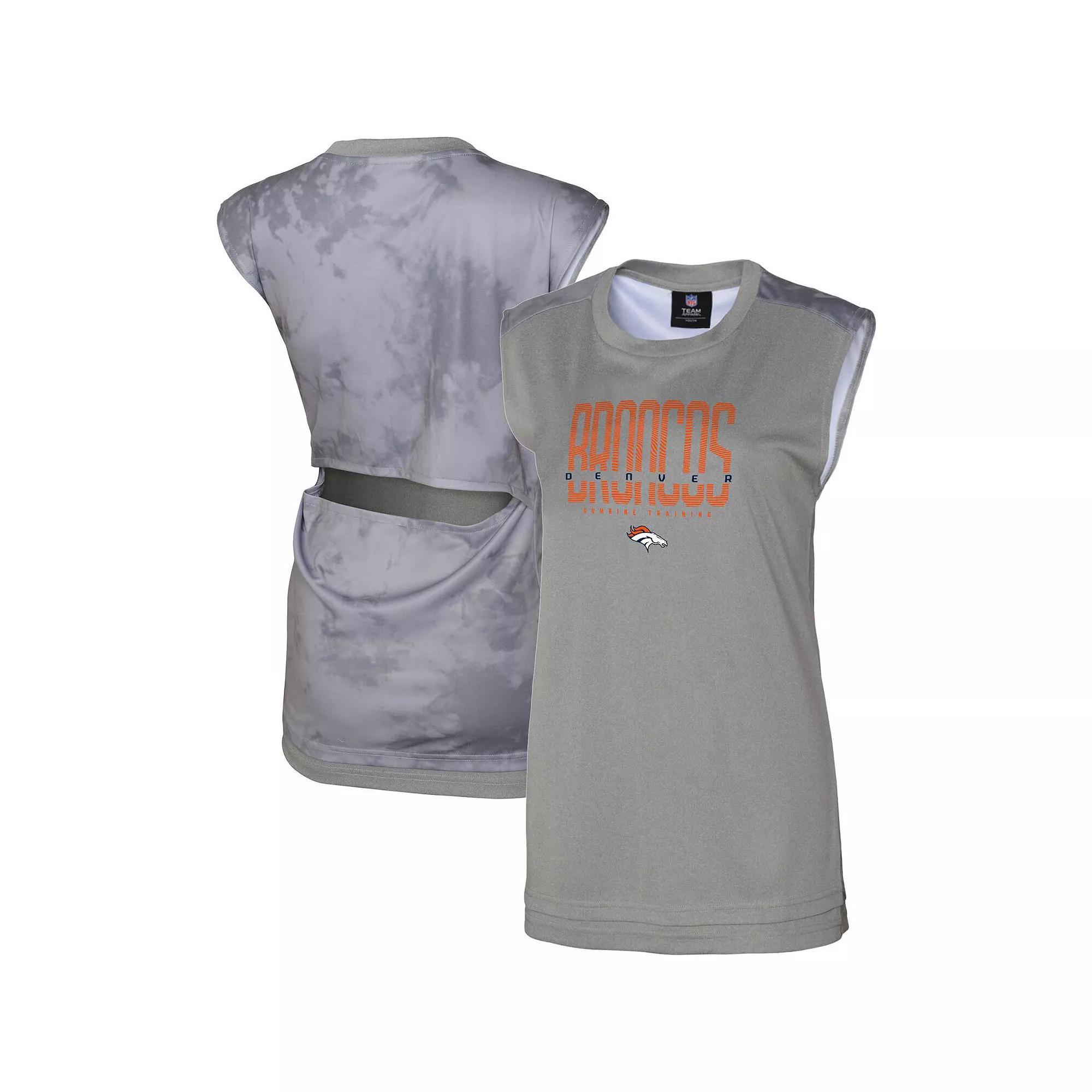 Women's Gray Philadelphia Eagles No Sweat Tank Top, Size: Medium, Grey Product Image