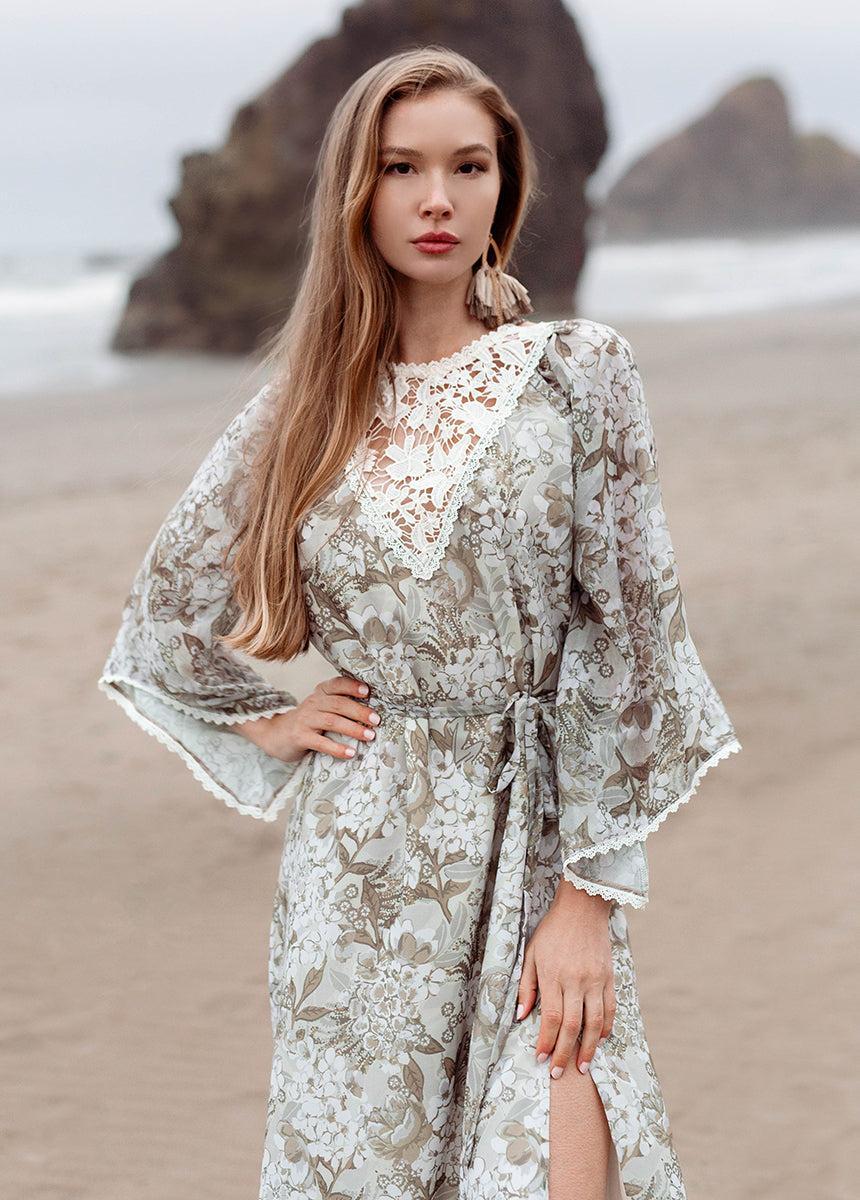 Sunni Dress in Neutral Hydrangea Female Product Image