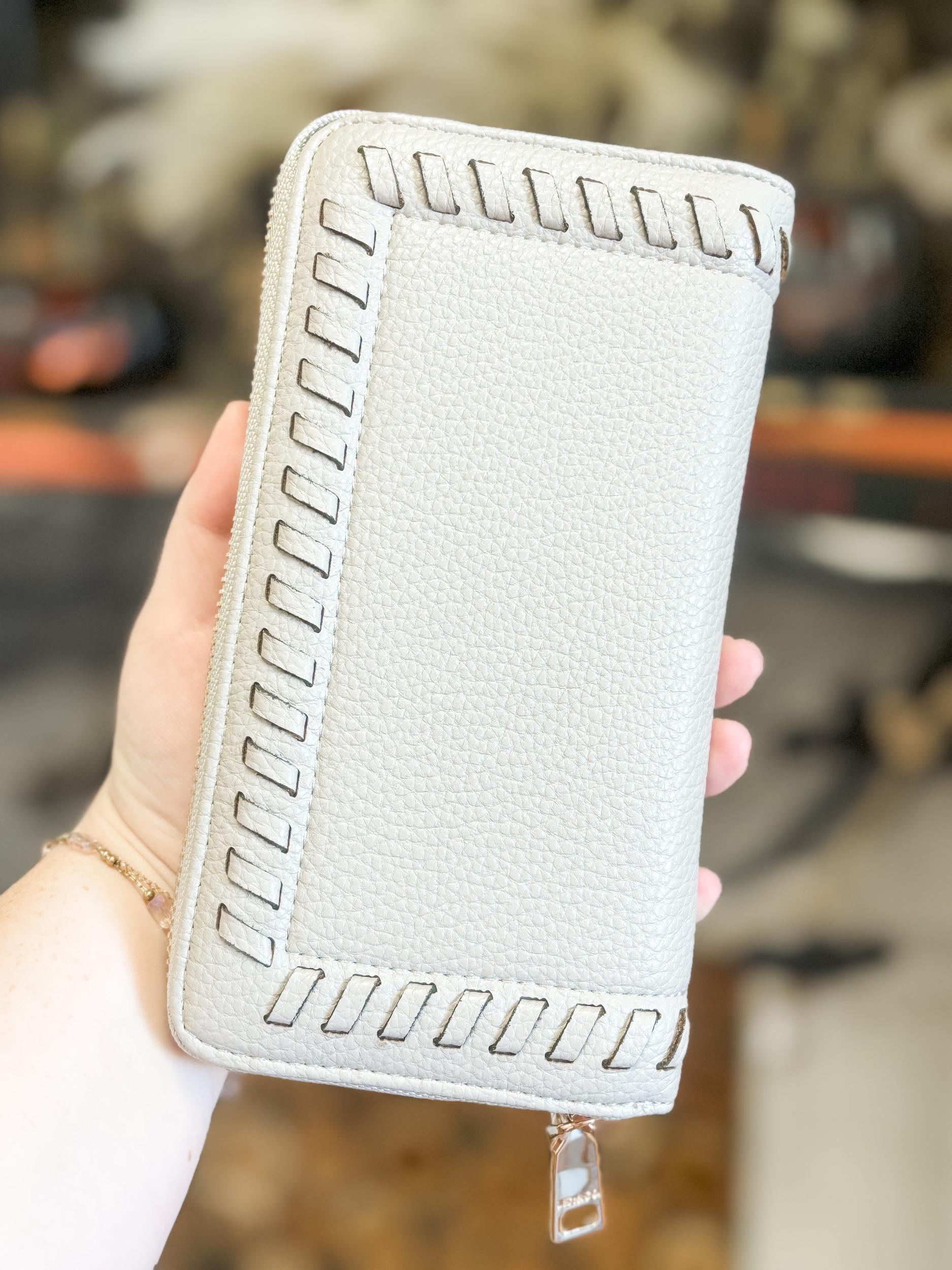 Nora Whipstitch Wallet, Multiple Color Options Product Image