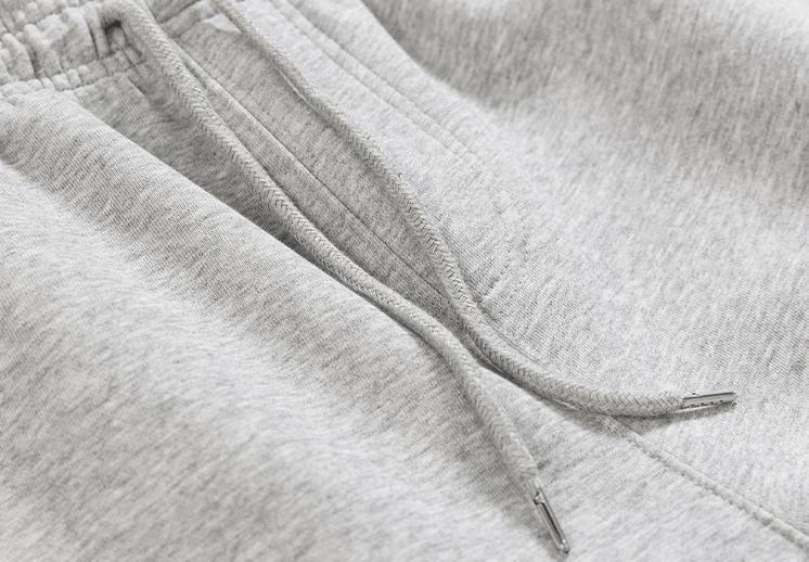 RT No. 4091 GRAY ZIP-UP HOODIE & SWEATPANTS (TOP & BOTTOM) Product Image
