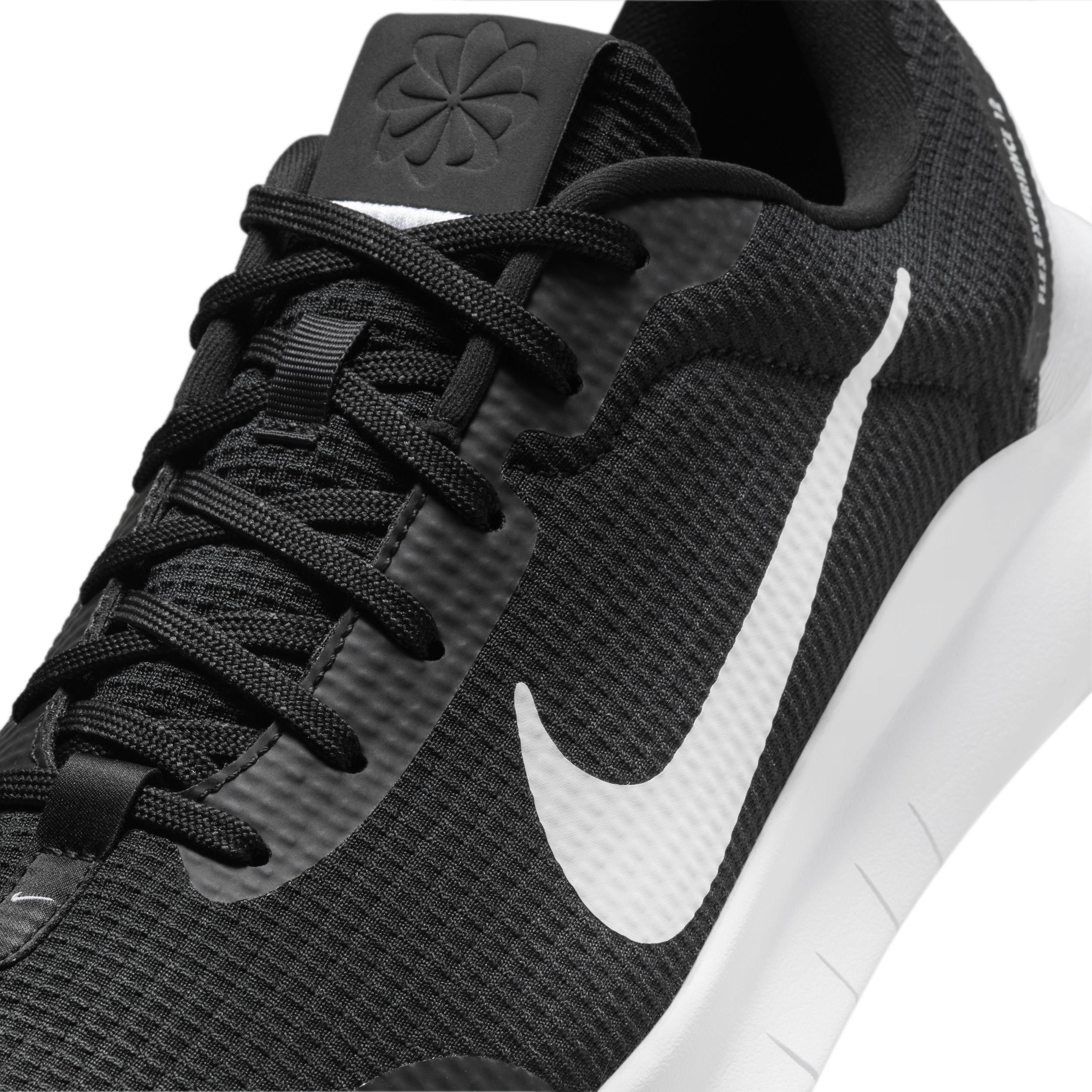 Nike Flex Experience Run 12 Men's Road Running Shoes, Size: 15 4E, Black White Gray Product Image