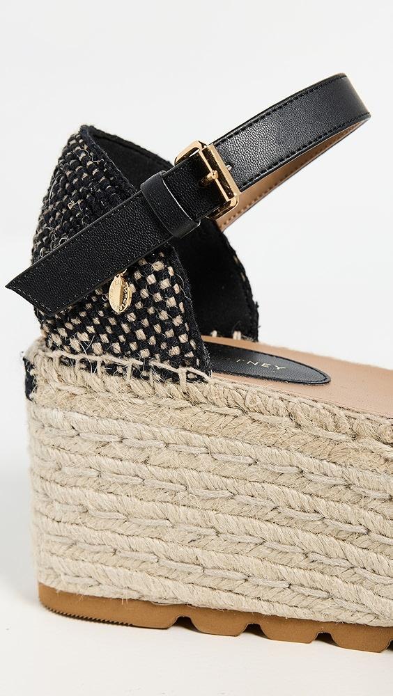 Stella McCartney Gaia Jacquard Webbing And Alter Mat Espadrilles | Shopbop Product Image