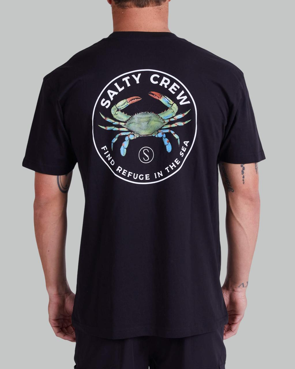 Blue Crabber Premium S/S Tee - Black Product Image