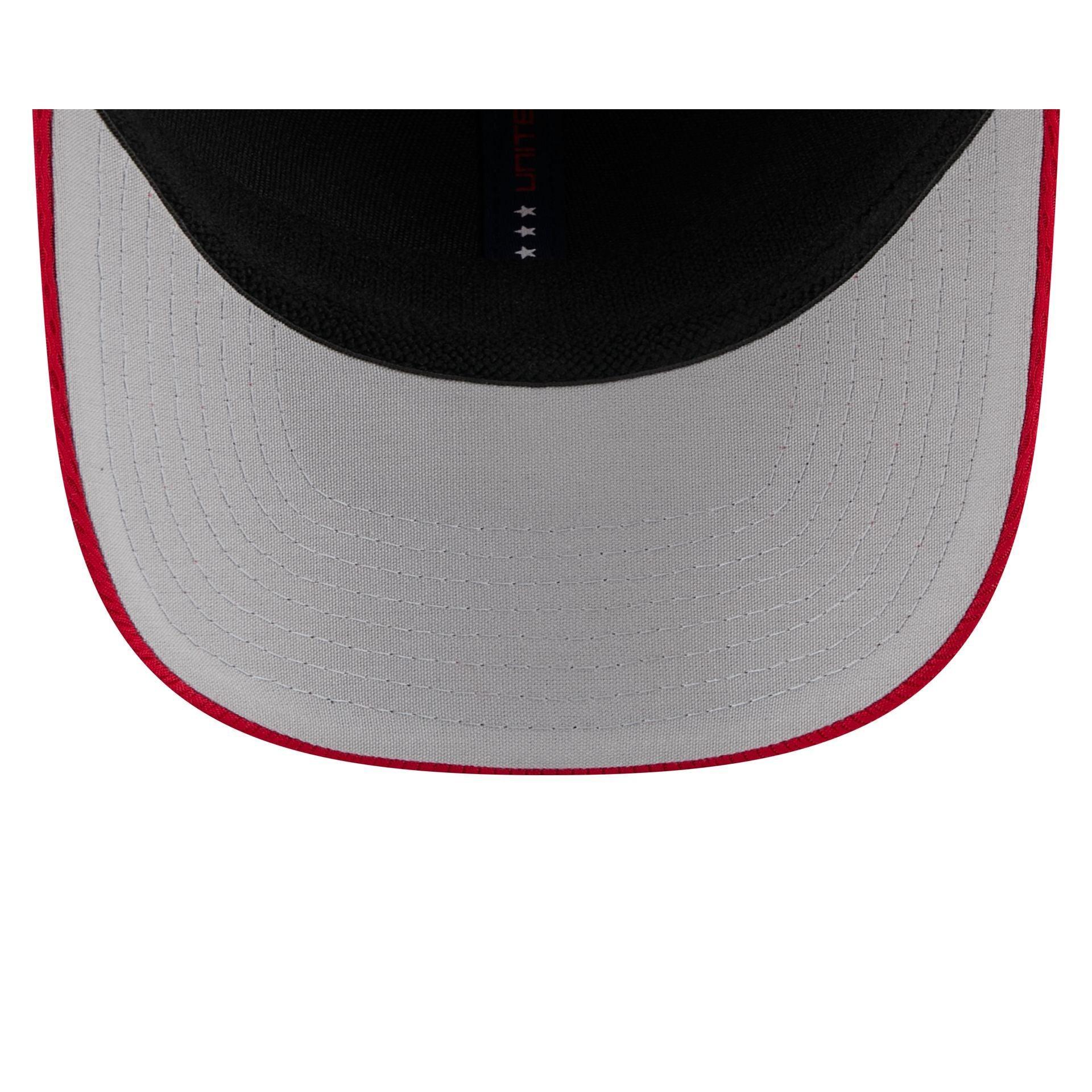Los Angeles Angels 2025 All-Star Game Workout Split Panel 9SEVENTY Stretch-Snap Hat Male Product Image
