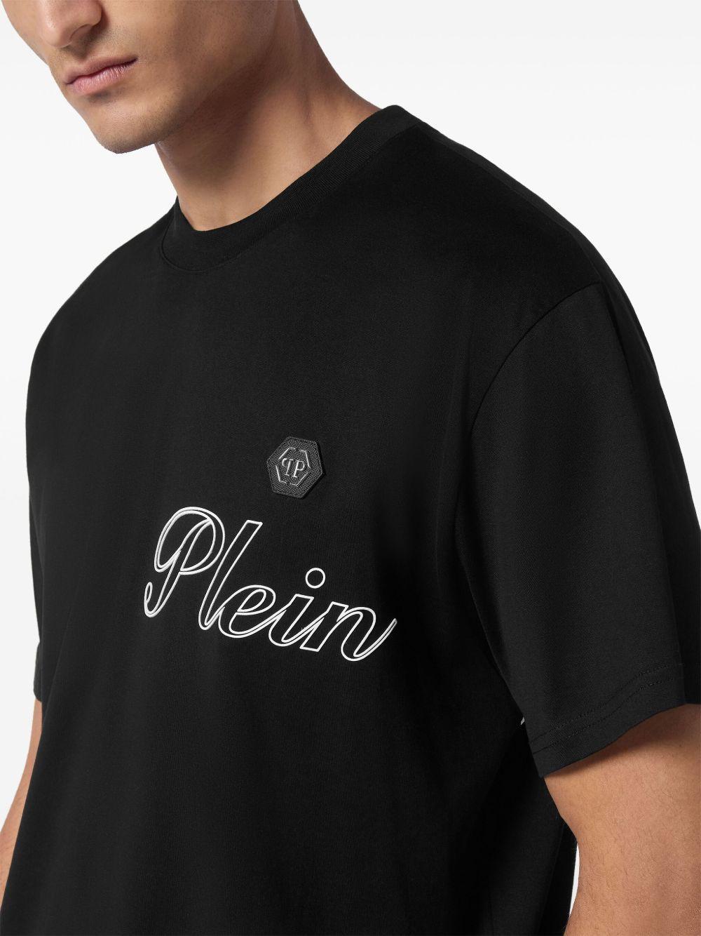 logo-print cotton T-shirt Product Image