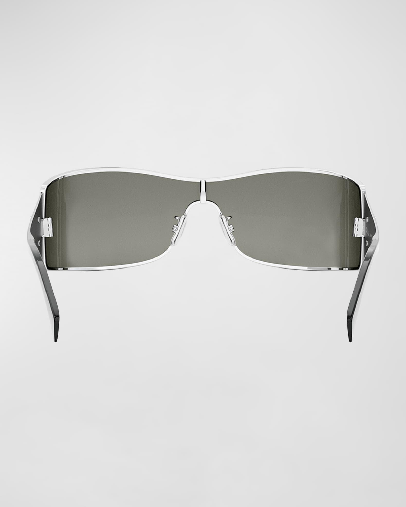 Maxi Triomphe Metal Rectangular Shield Sunglasses  Product Image