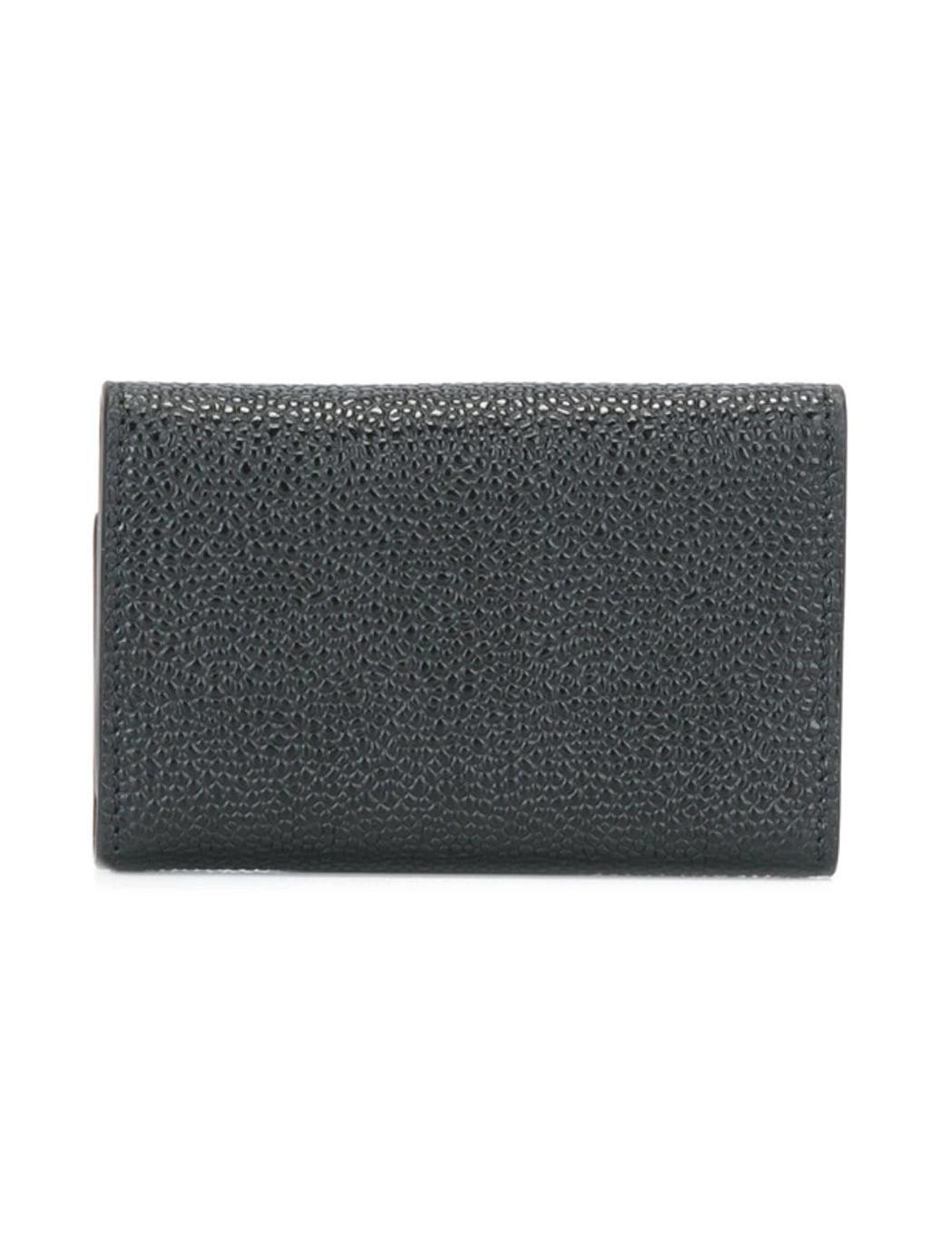 THOM BROWNE Key Wallet In Black Product Image