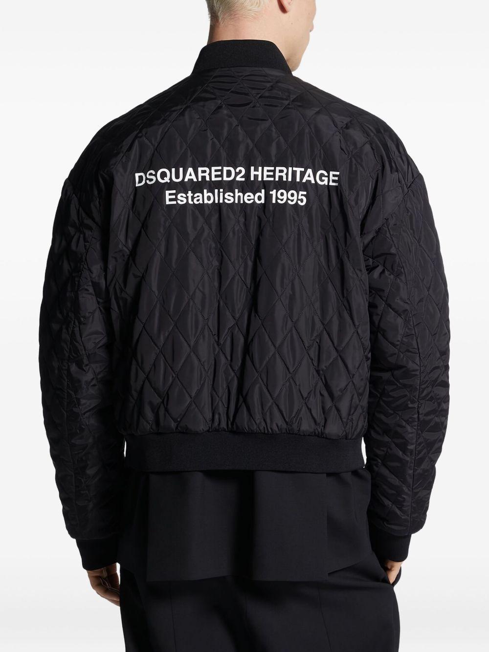 quilted bomber jacket Product Image