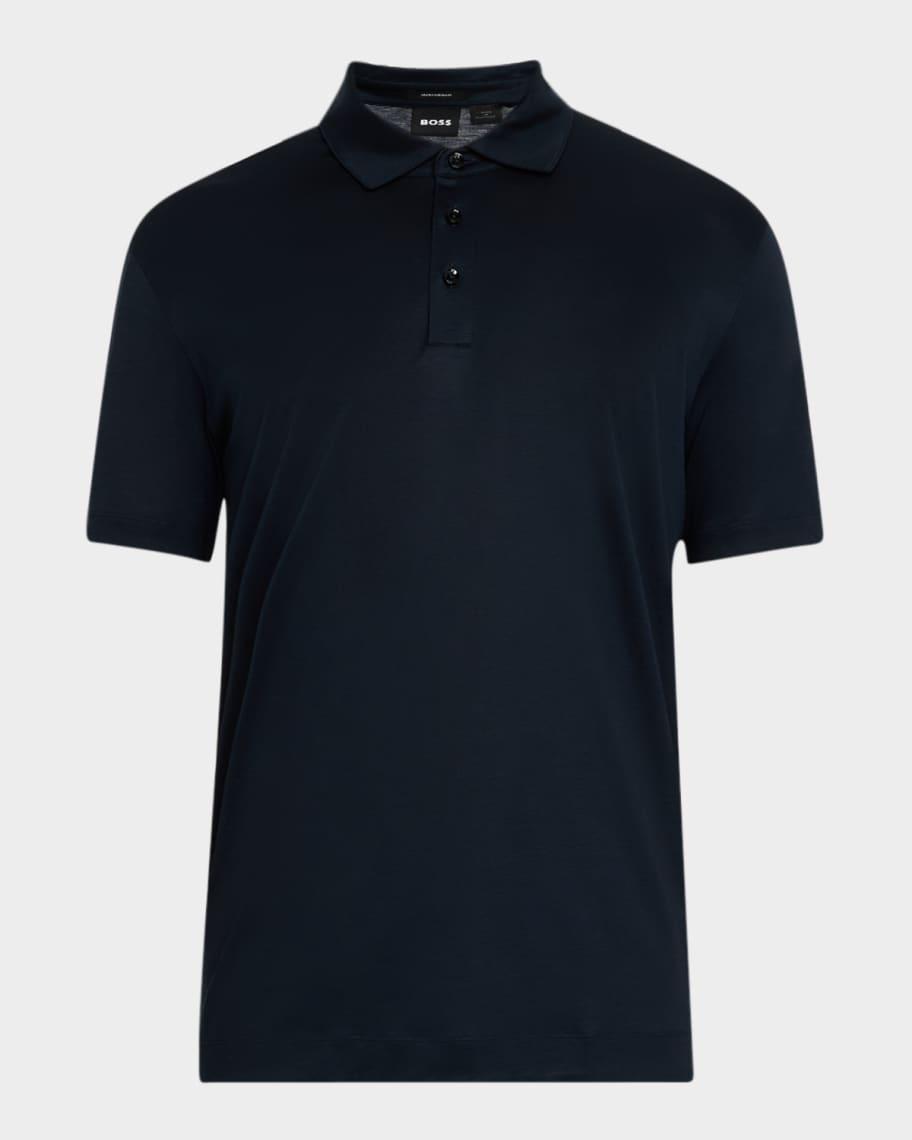 Mens Press Jersey Polo Shirt Product Image