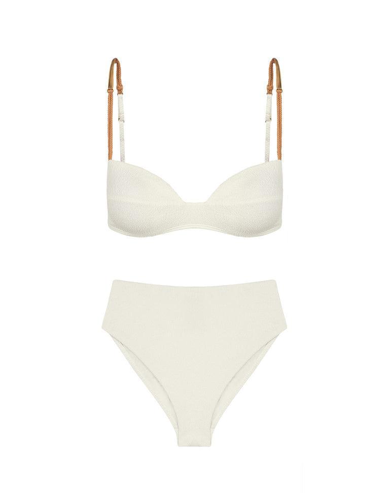 Firenze Bela Hot Pant Bottom - Off White Product Image