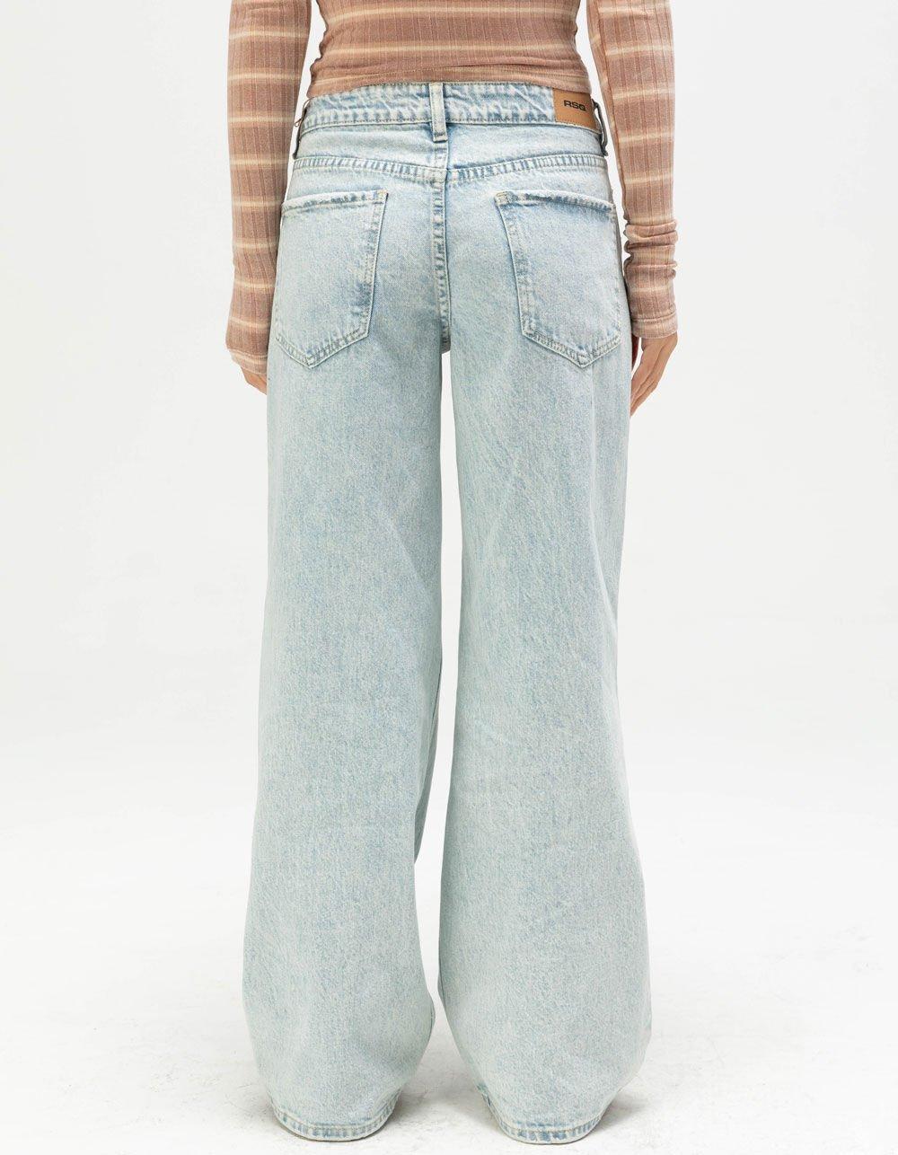 RSQ Womens Low Rise Baggy Jeans Product Image