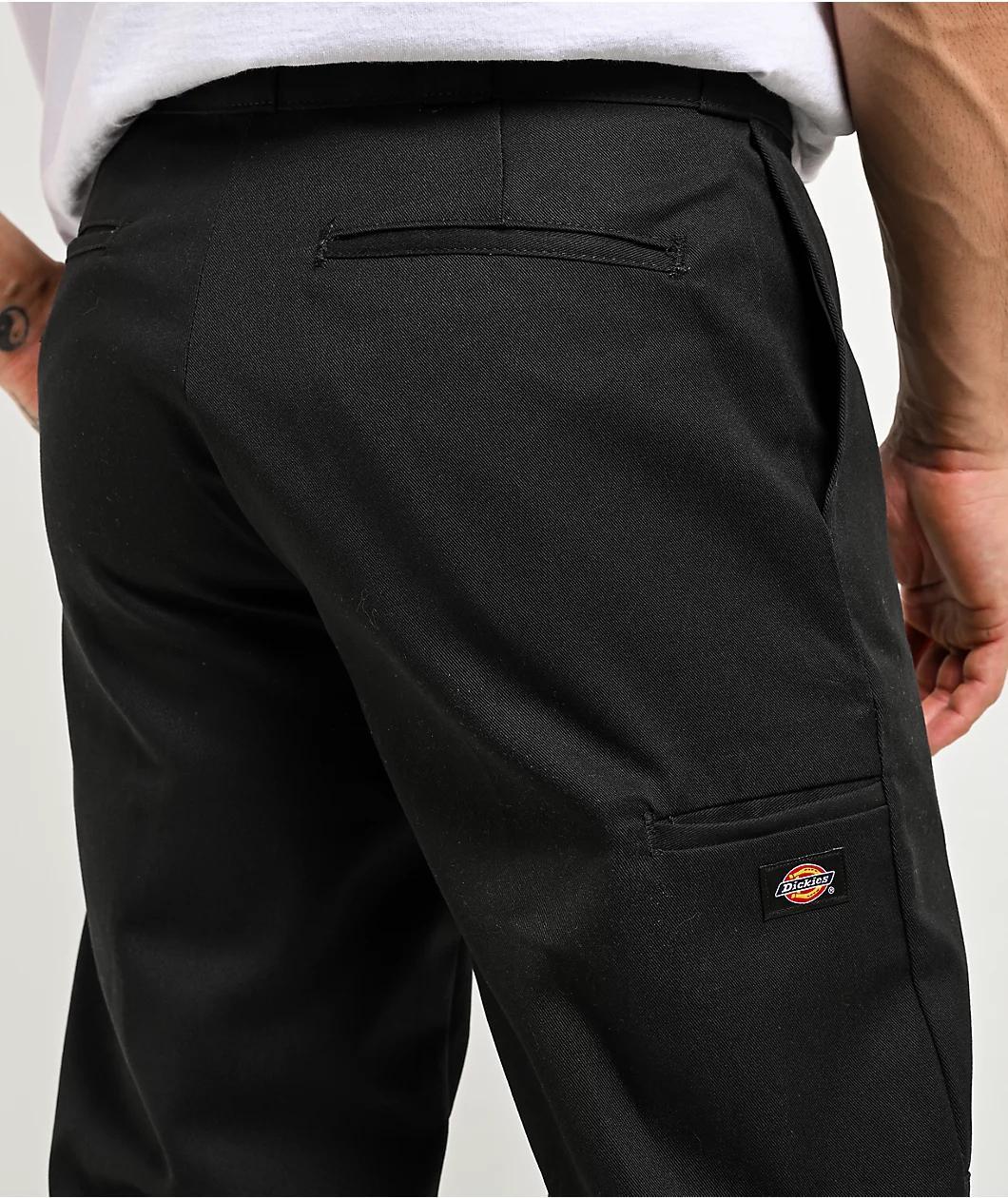 Dickies Loose Fit Black Double Knee Work Pants Product Image