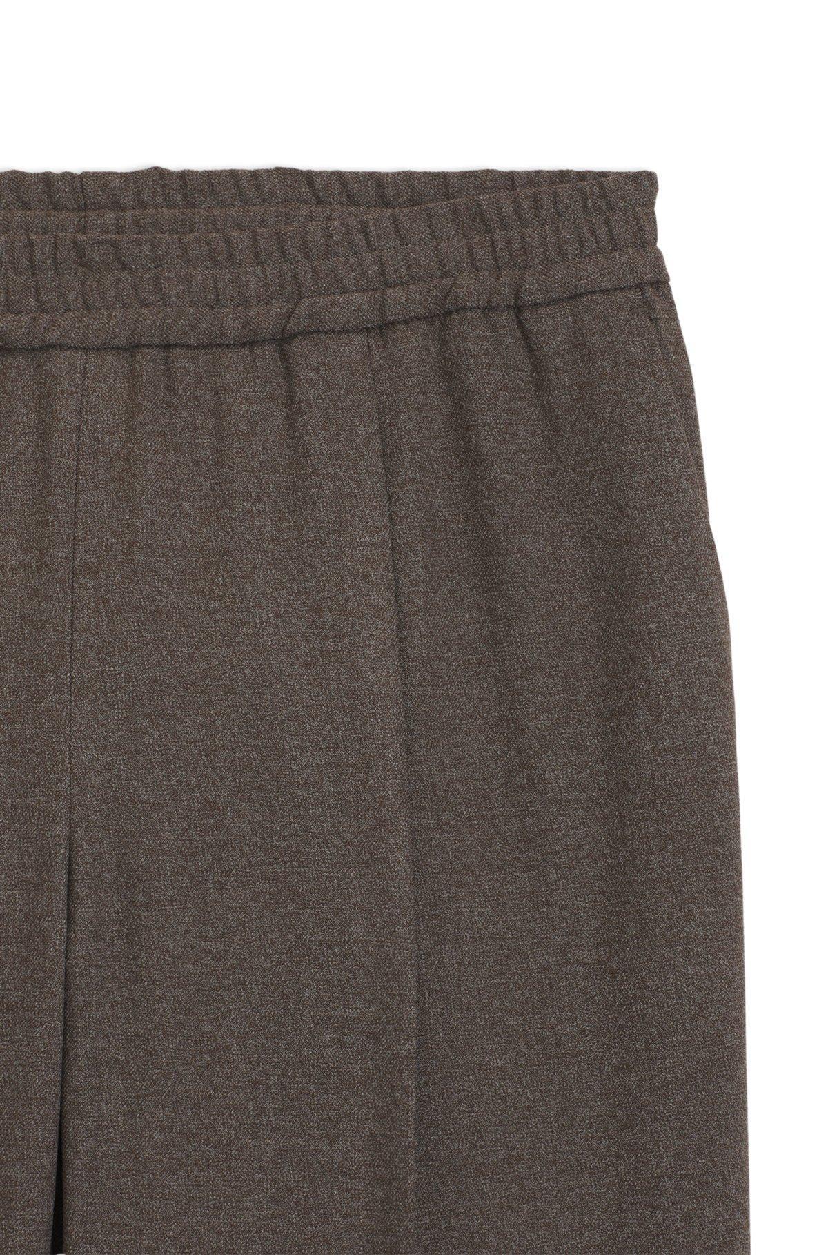Modern-fit trousers in mouliné stretch twill Product Image