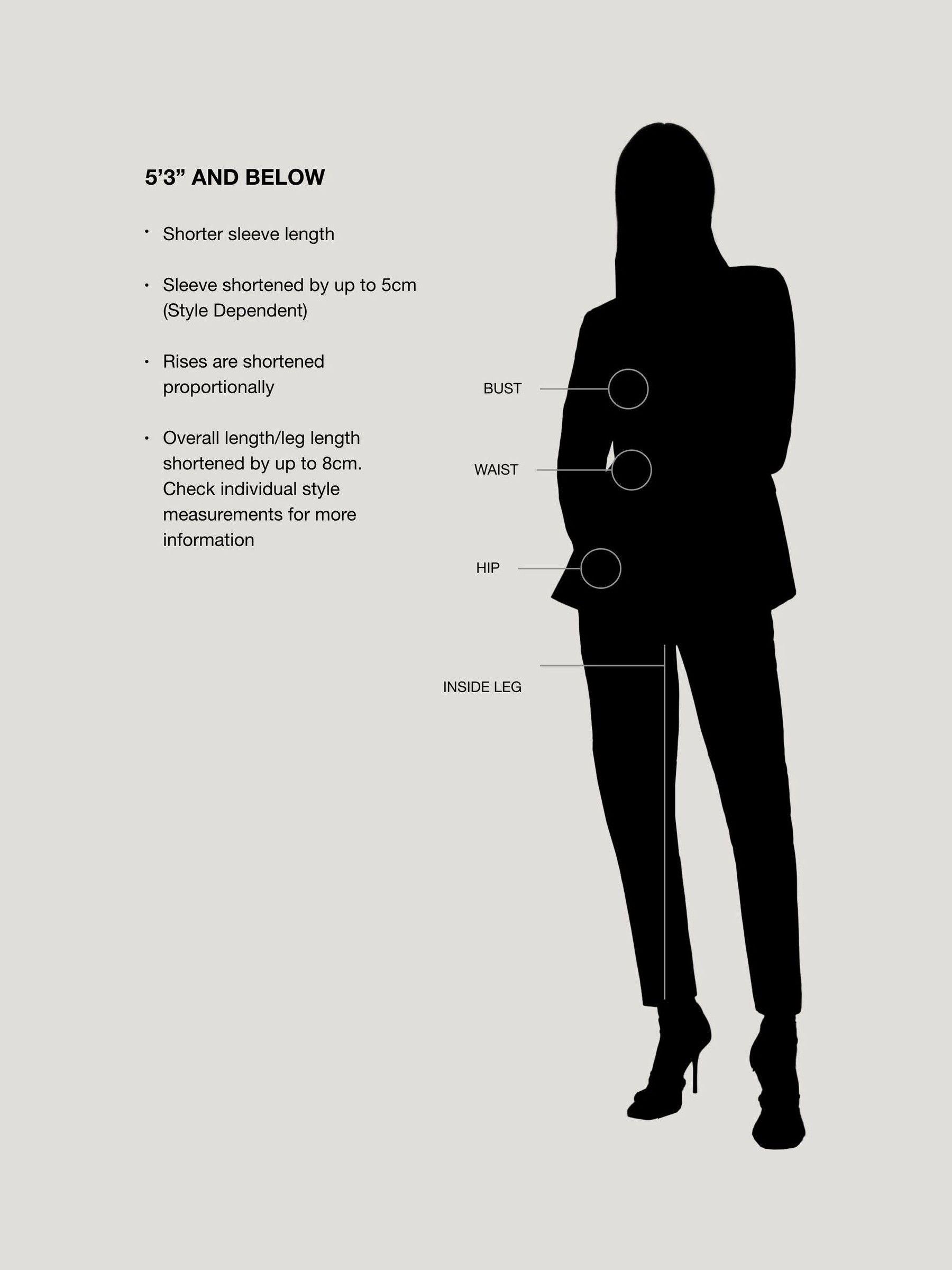 Petite Double-Breasted Suit Blazer in Chocolate Brown Product Image