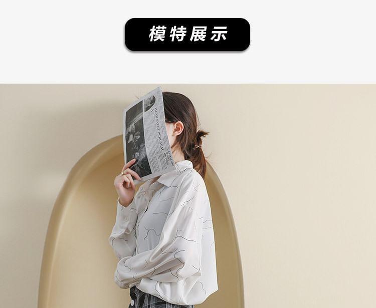 Faux Leather Platform Chunky Heel Lettering Bow Loafers Product Image