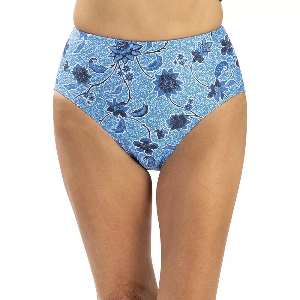 Womens Dolfin Printed High-Waisted Swim Bottoms Product Image