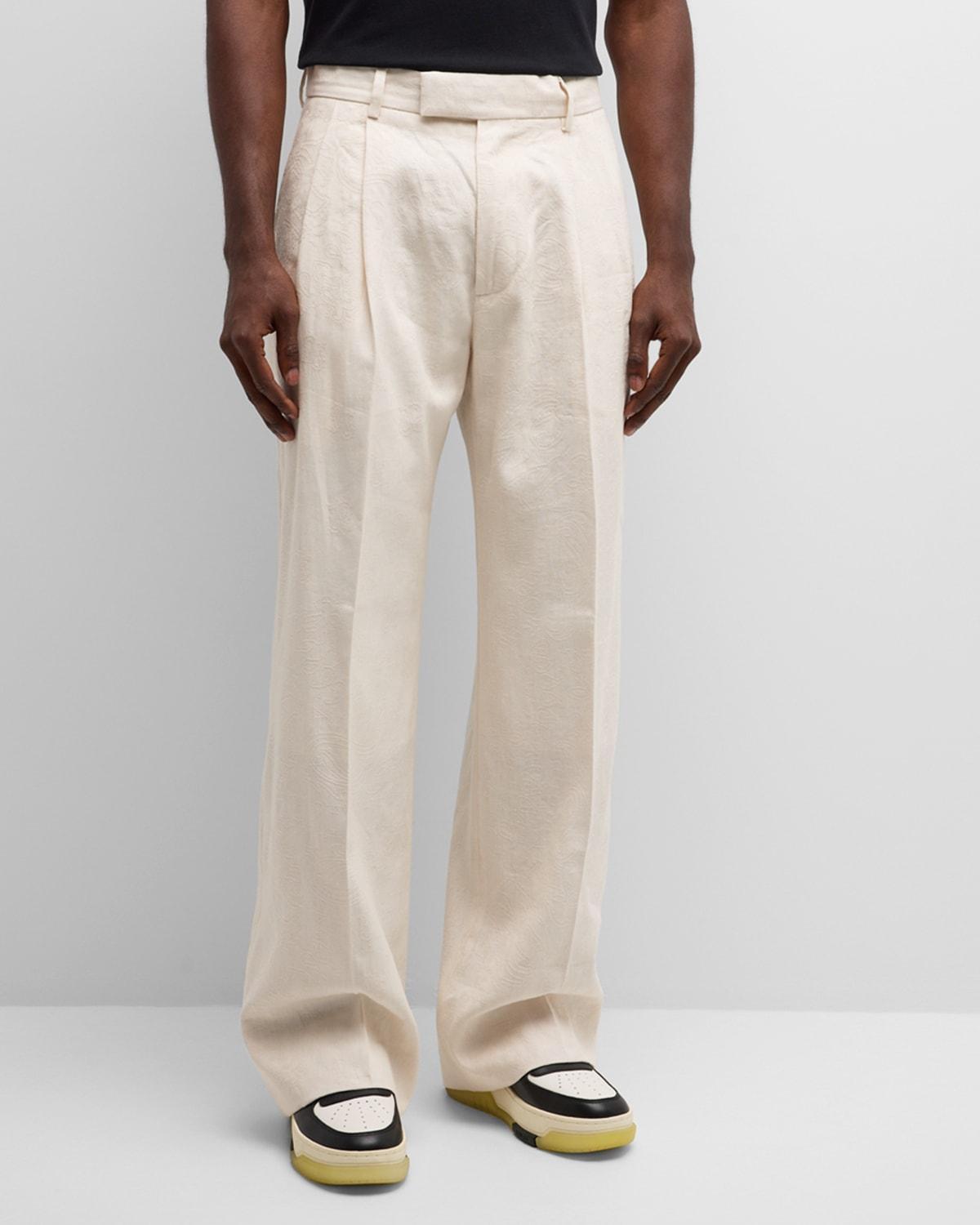 Mens Bandana Double-Pleat Pants Product Image