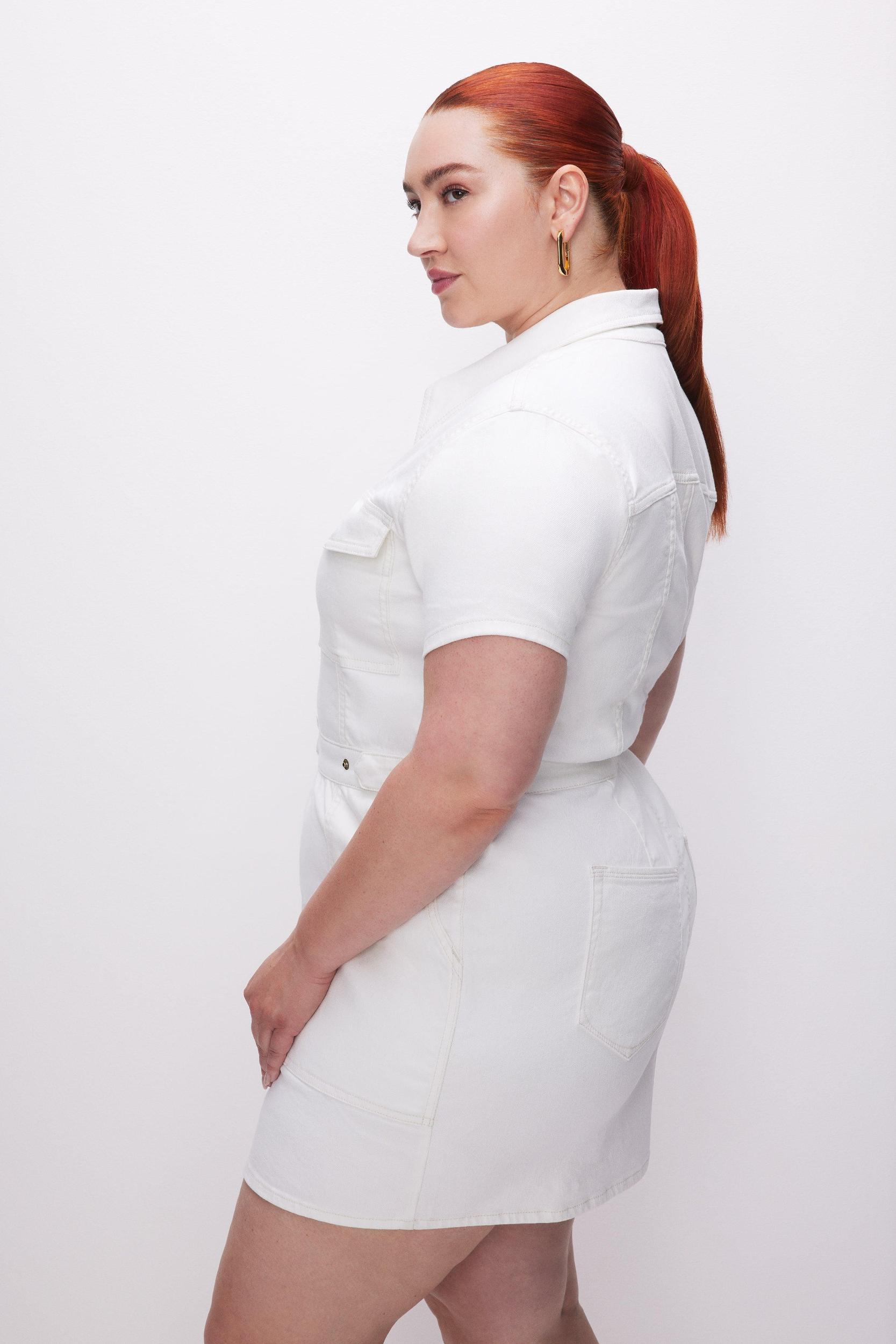 FIT FOR SUCCESS MINI DRESS | WHITE001 Product Image