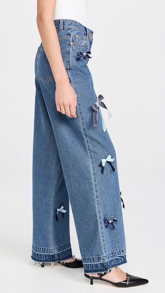 LoveShackFancy Dessa Pants | Shopbop Product Image