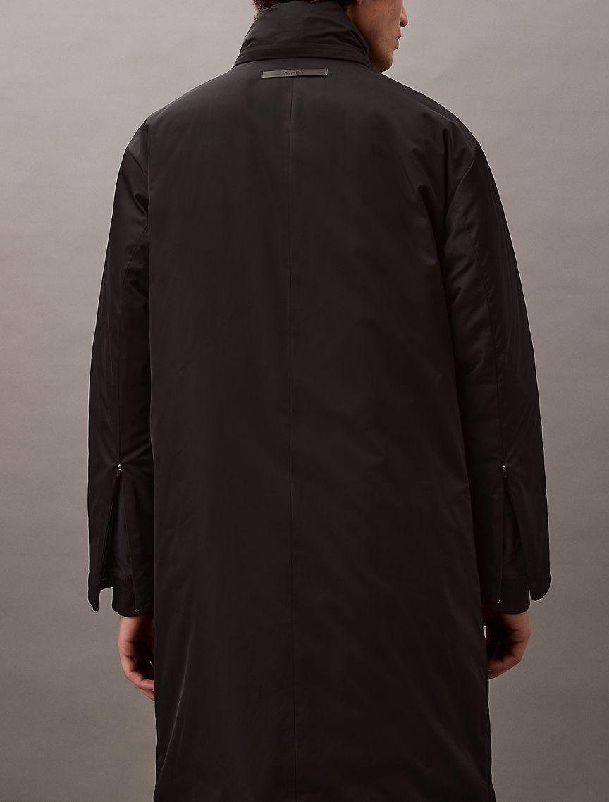 Padded Stretch Nylon Parka Product Image
