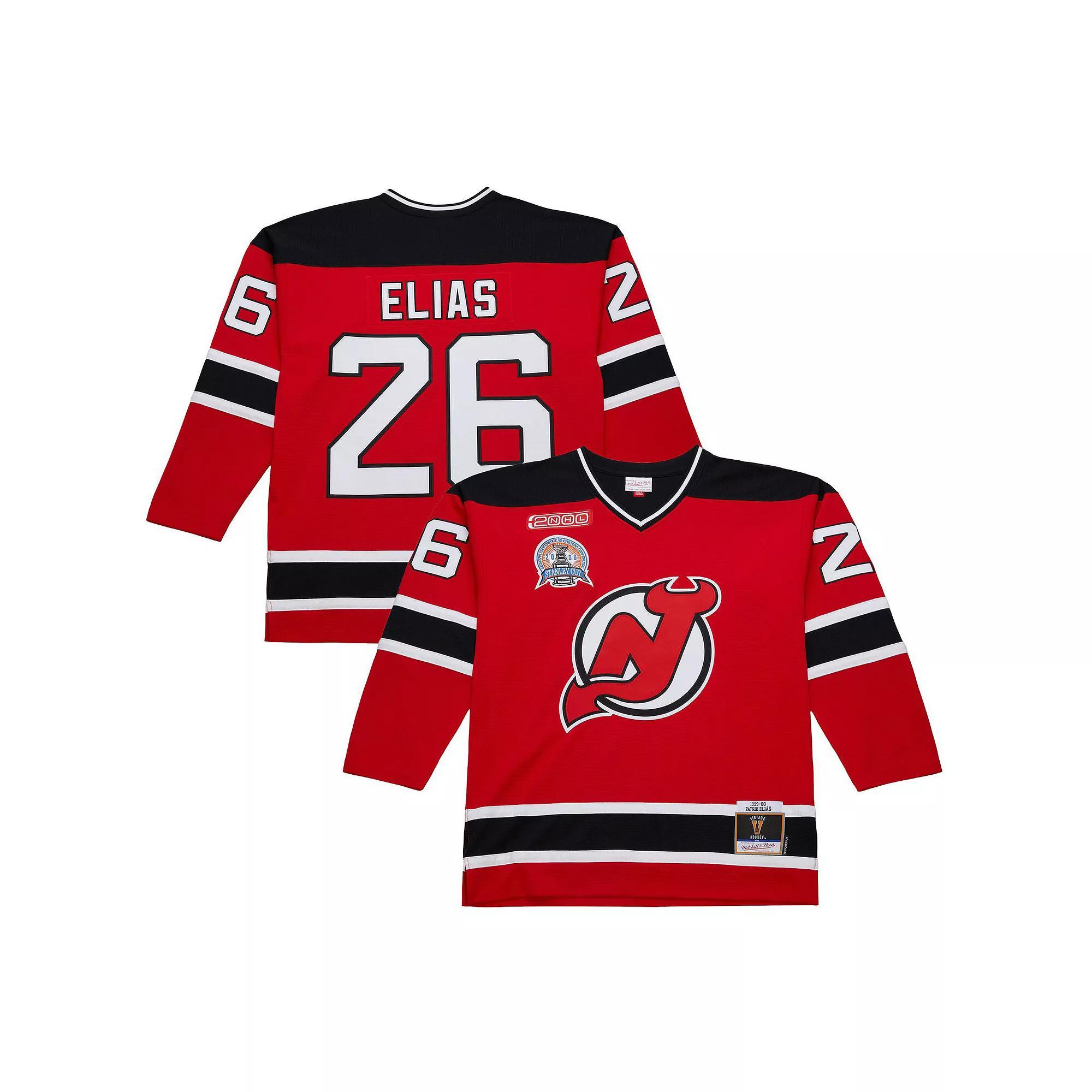 Men's Patrik Elias Red New Jersey Devils 1999-00 Power Play Jersey, Size: 3XL, Nhl Red Product Image