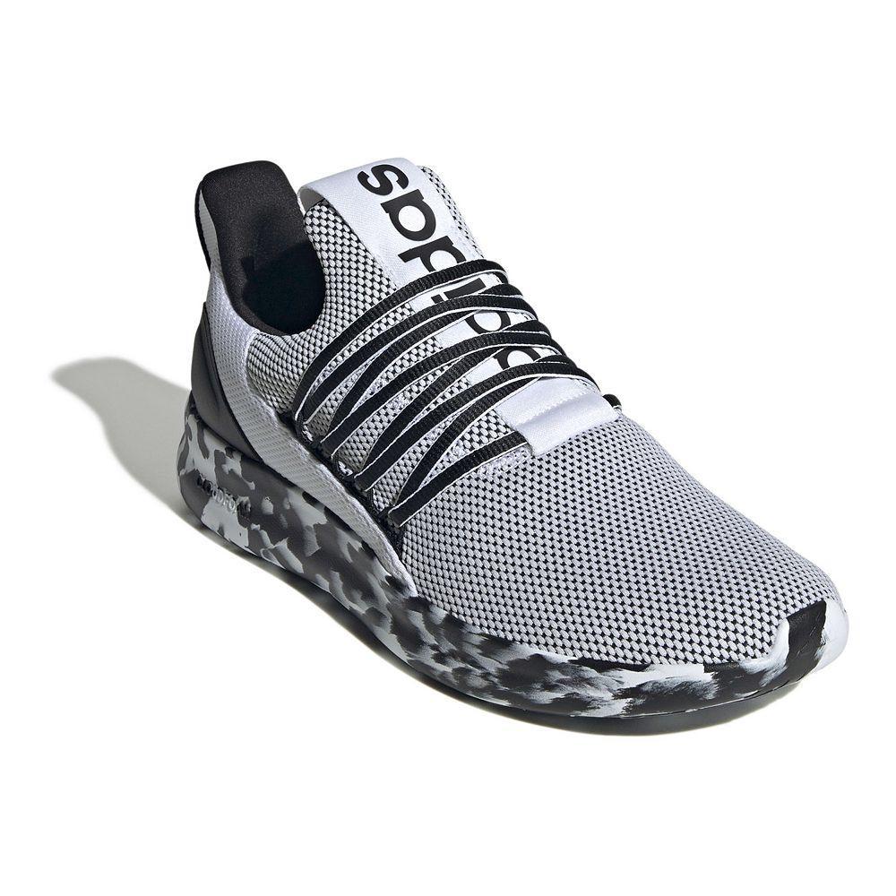 adidas Lite Racer Adapt 7.0 Wide Shoes Cloud White 8.5 Mens Product Image