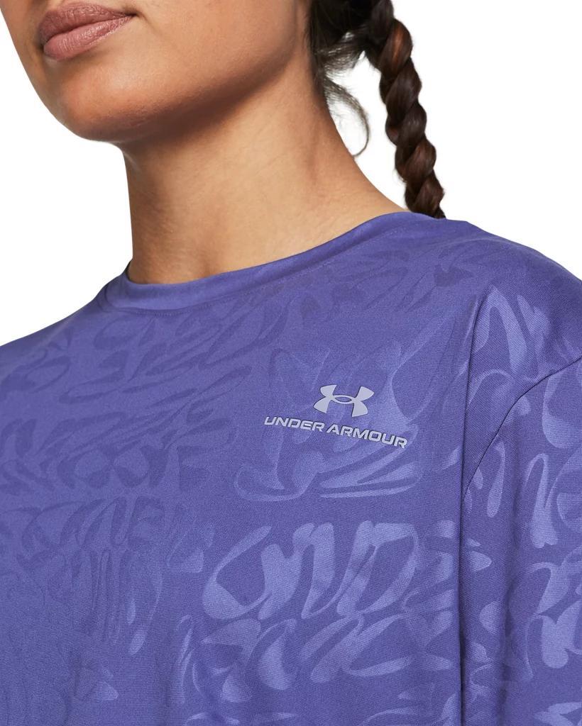 Women's UA Vanish Energy Emboss Crop Short Sleeve Product Image