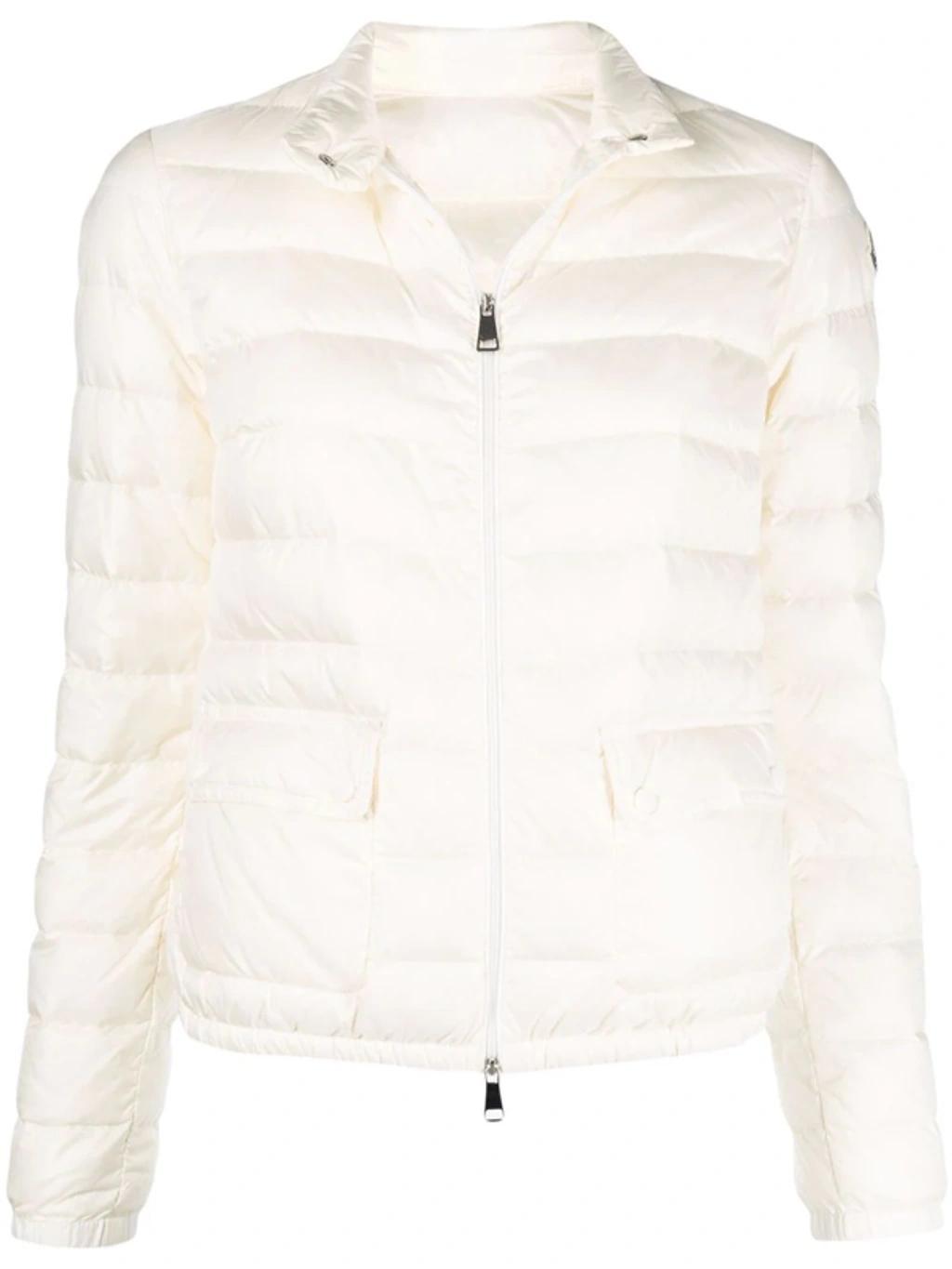 MONCLER White Down Lans Short Jacket Product Image