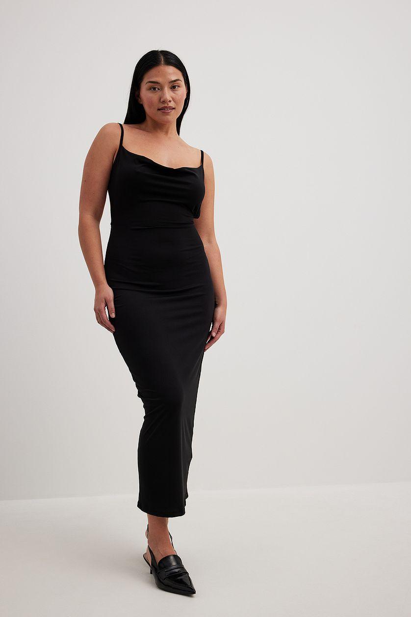Cowl Neck Maxi Dress Product Image