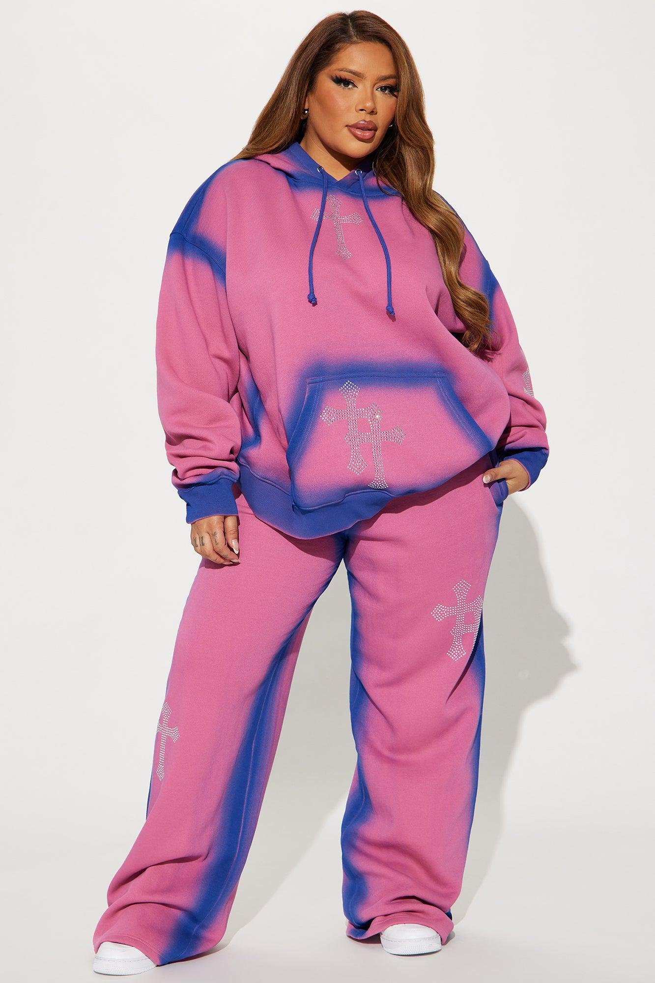 Every Day's A Good Day Washed Hoodie - Purple/combo Product Image