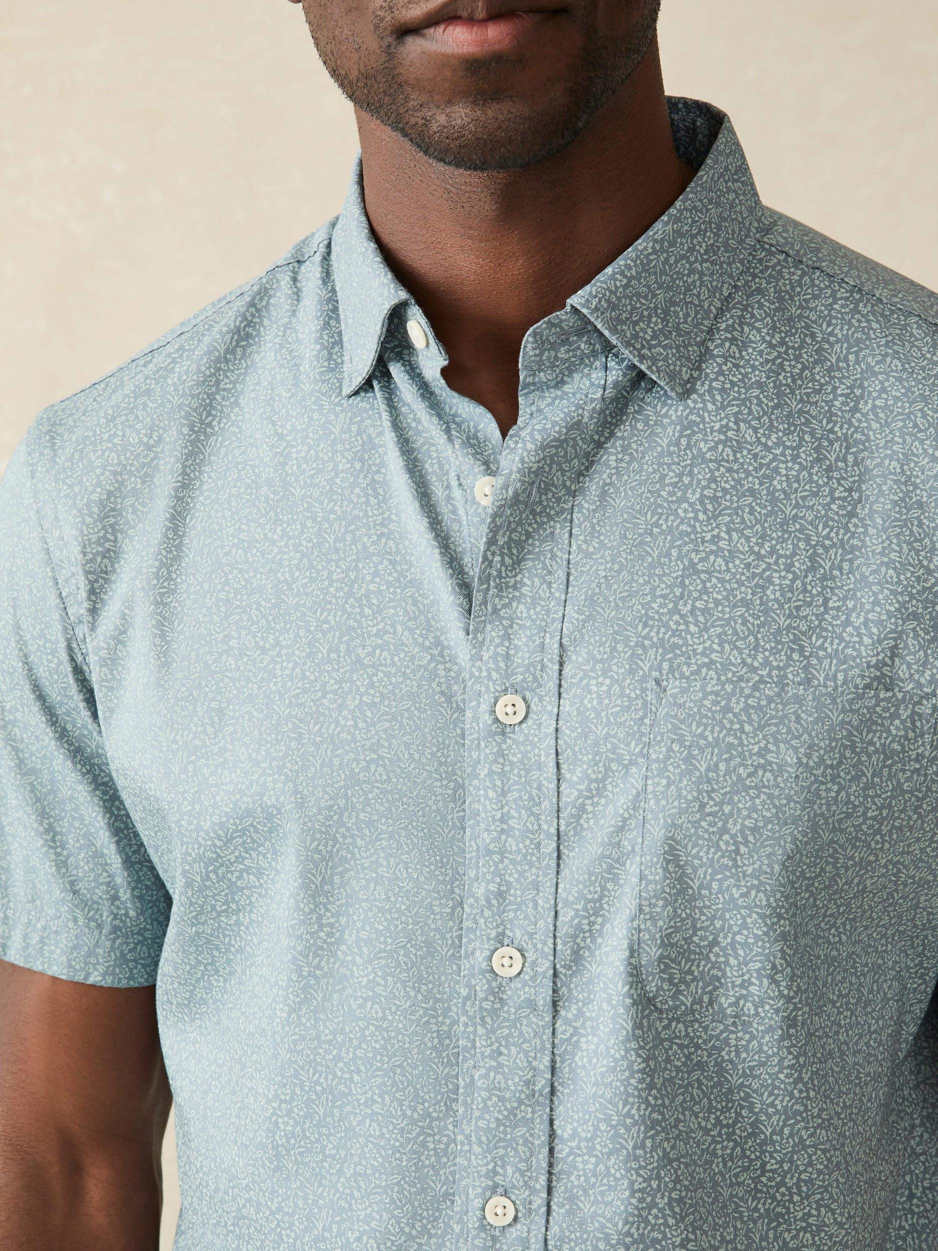 Movement™ Short-Sleeve Shirt - Sea Storm Ditsy Male Product Image