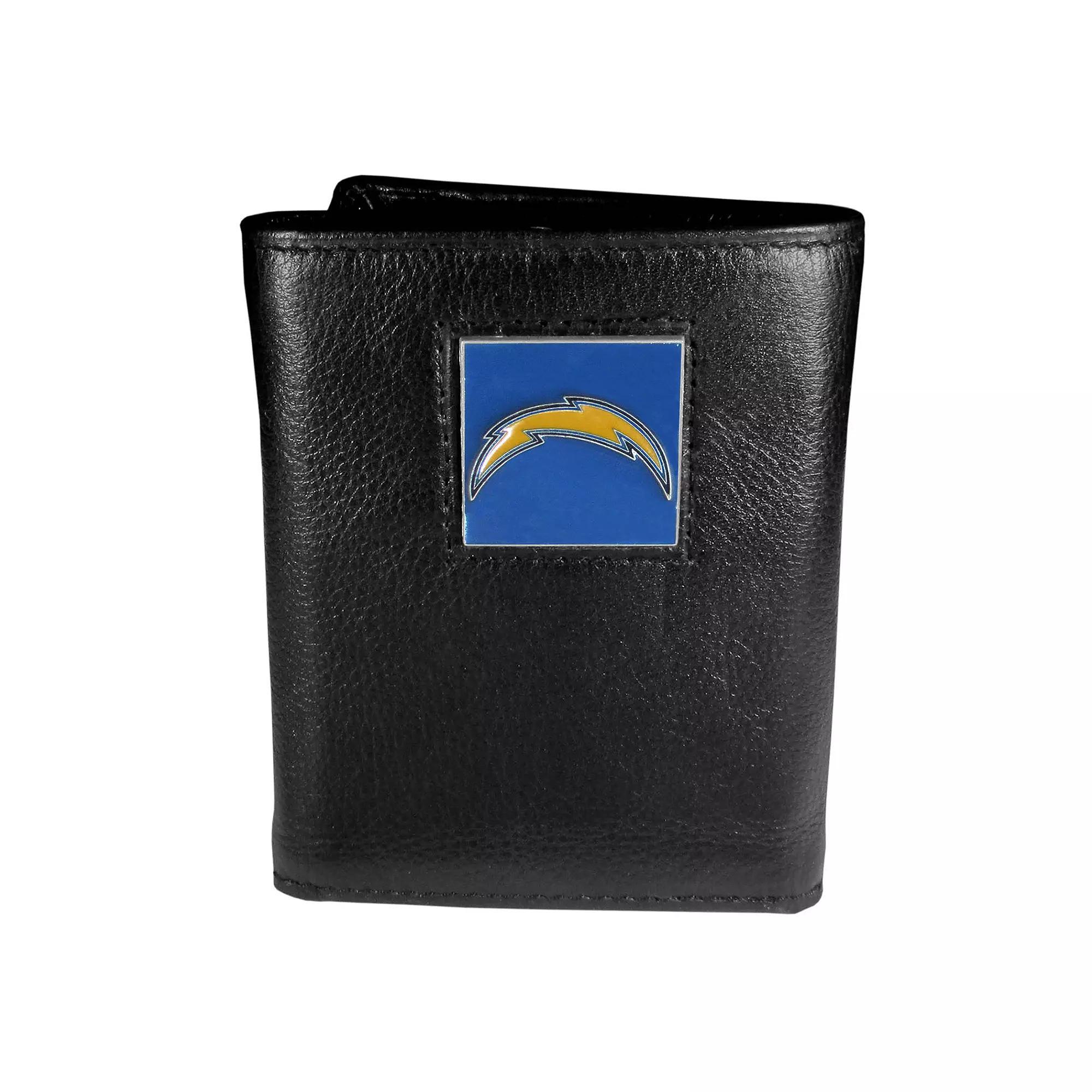 Men's San Diego Chargers Trifold Wallet, Black Product Image