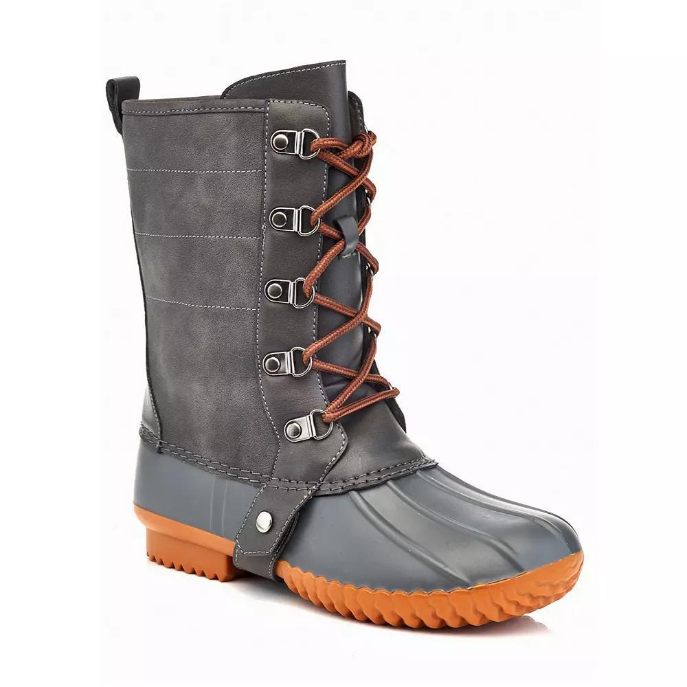 Henry Ferrera B779 Women's Duck Boots, Size: 11, Gray Product Image