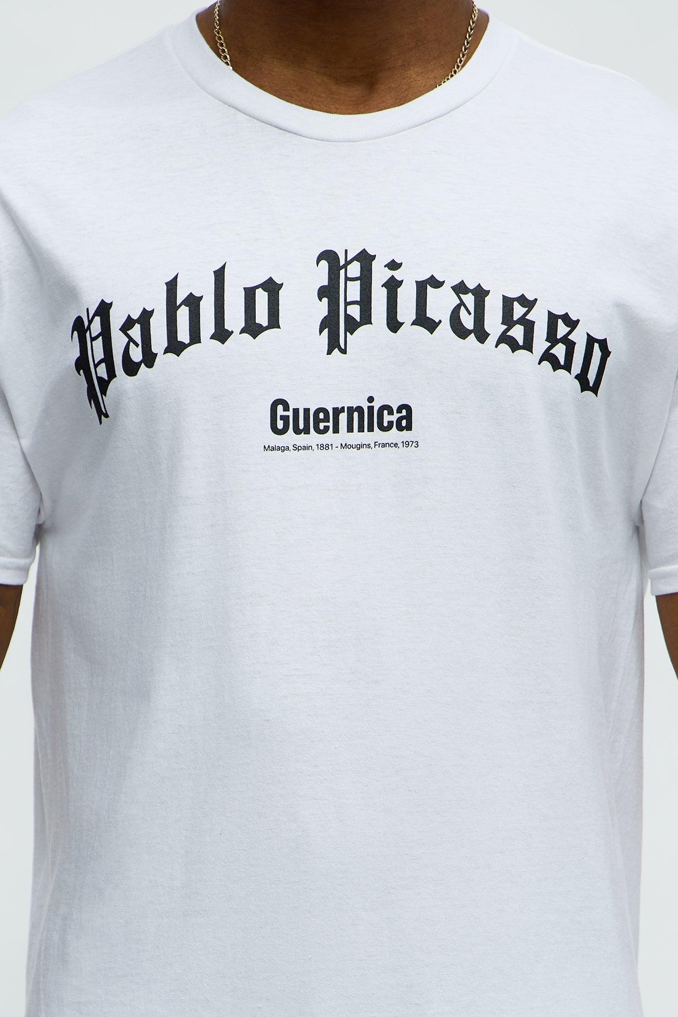 Picasso's Dream Short Sleeve Tee - White Product Image