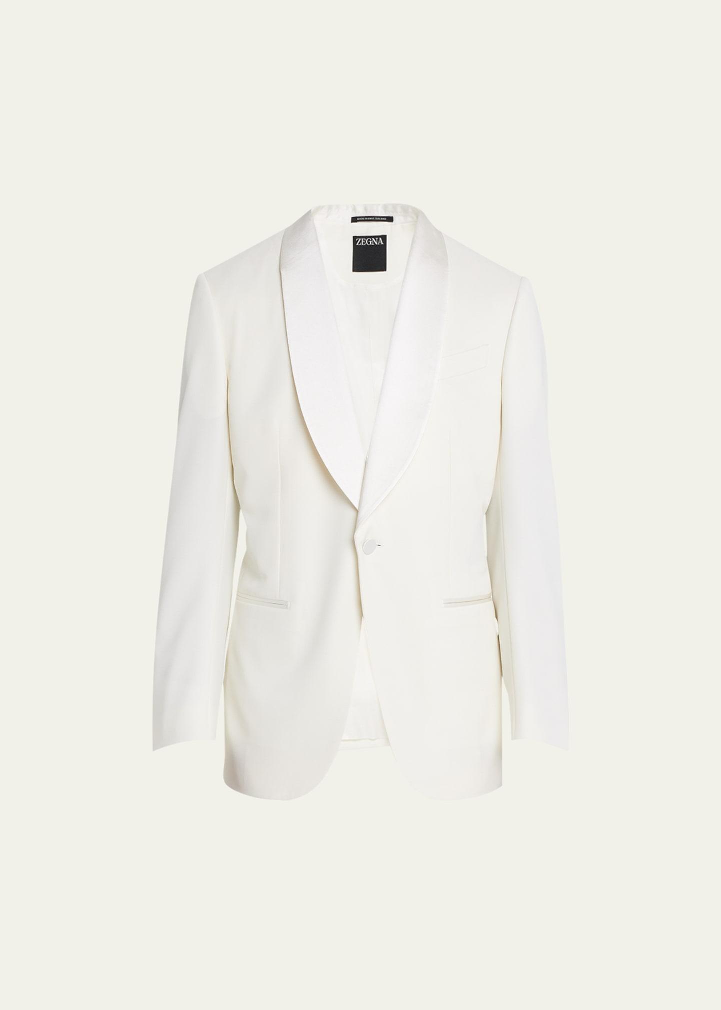 Mens Wool Shawl Dinner Jacket Product Image