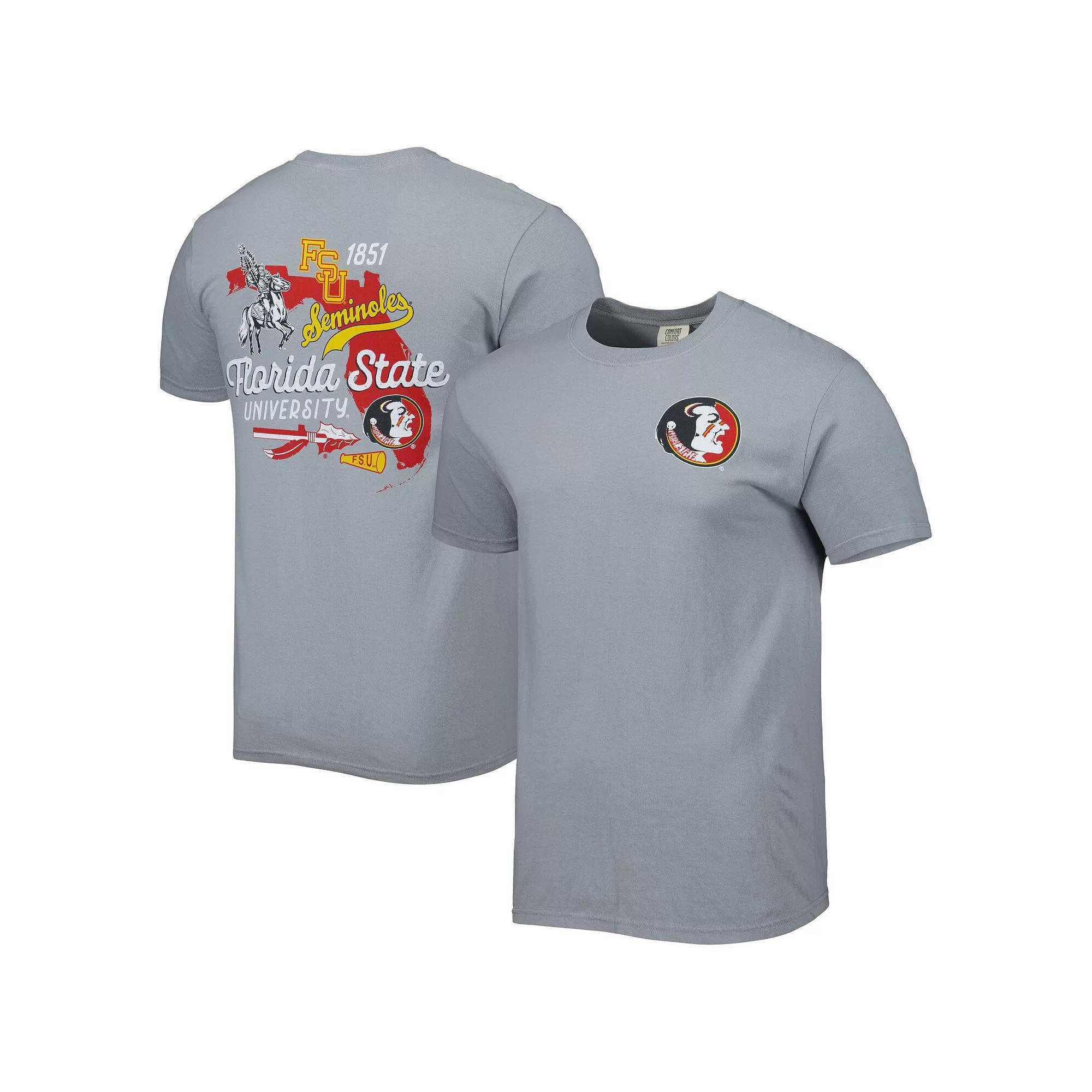 Mens Graphite Florida State Seminoles Vault State Comfort T-Shirt Product Image