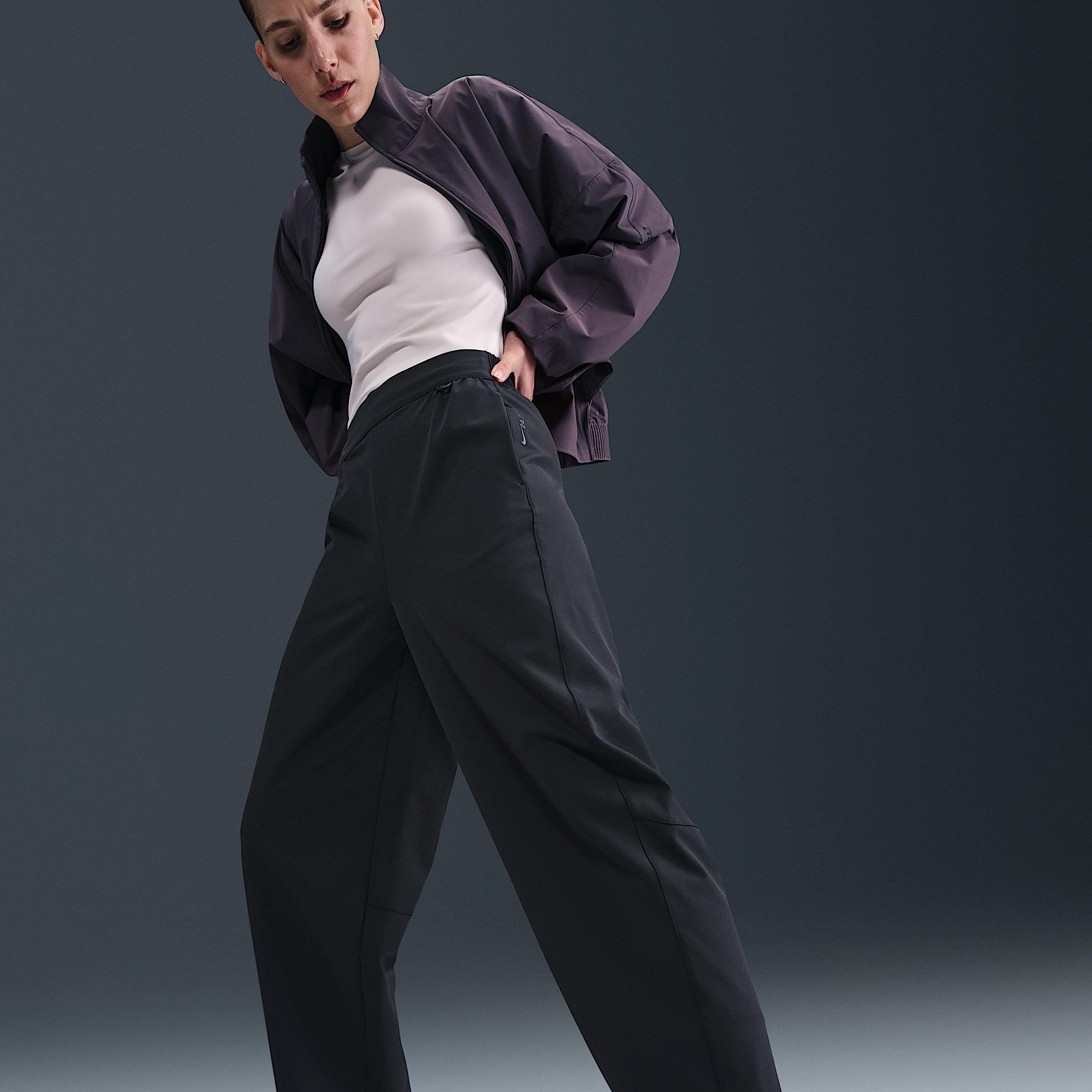 Nike 24.7 PerfectStretch Women's Dri-FIT High-Waisted Loose Barrel-Leg Pants Product Image