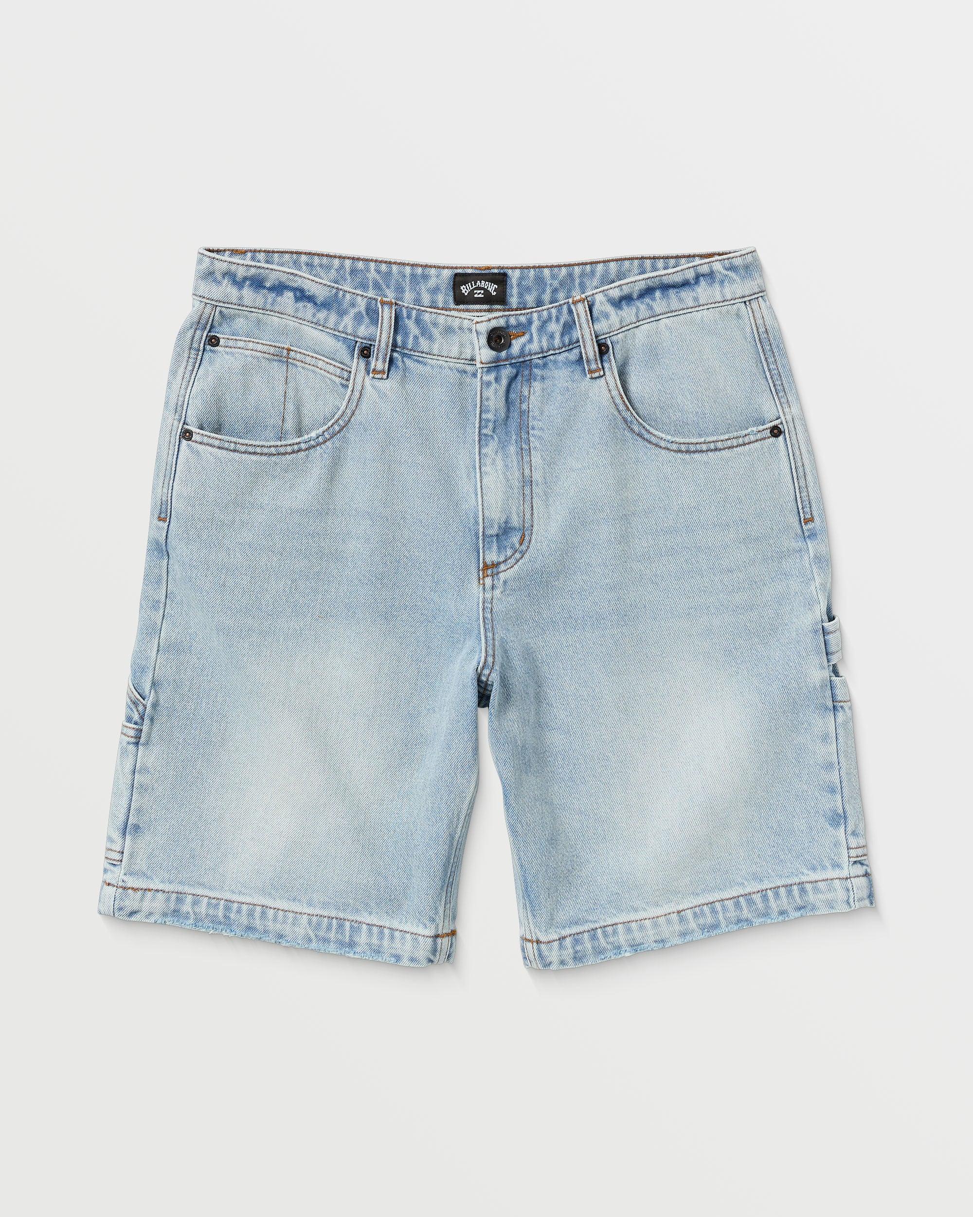 Bad Dog 21" Shorts - Bleached Aqua Male Product Image