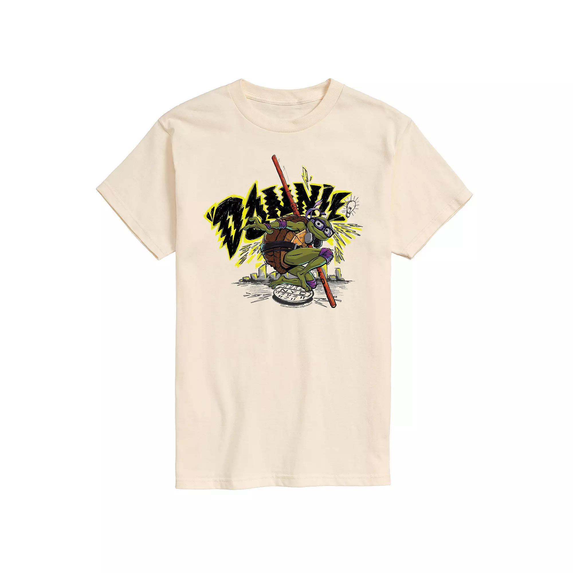 Mens Teenage Mutant Ninja Turtles Mutant Mayhem Don Tee Product Image