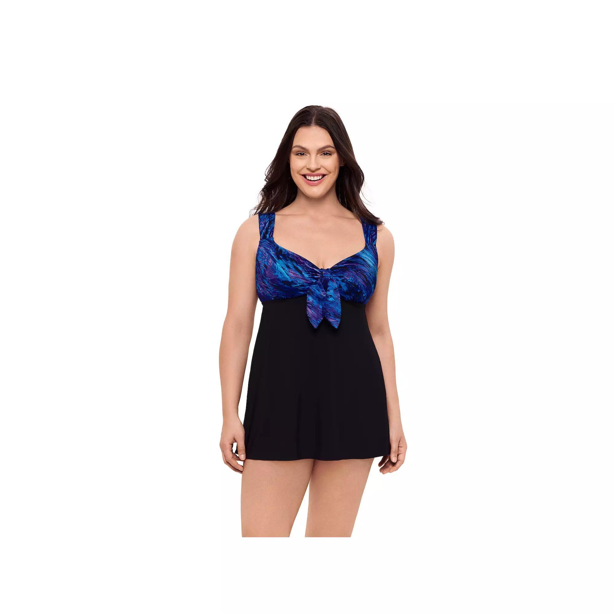 Women's Great Lengths Marble Canyon One-Piece Swimdress, Size: 10 Product Image
