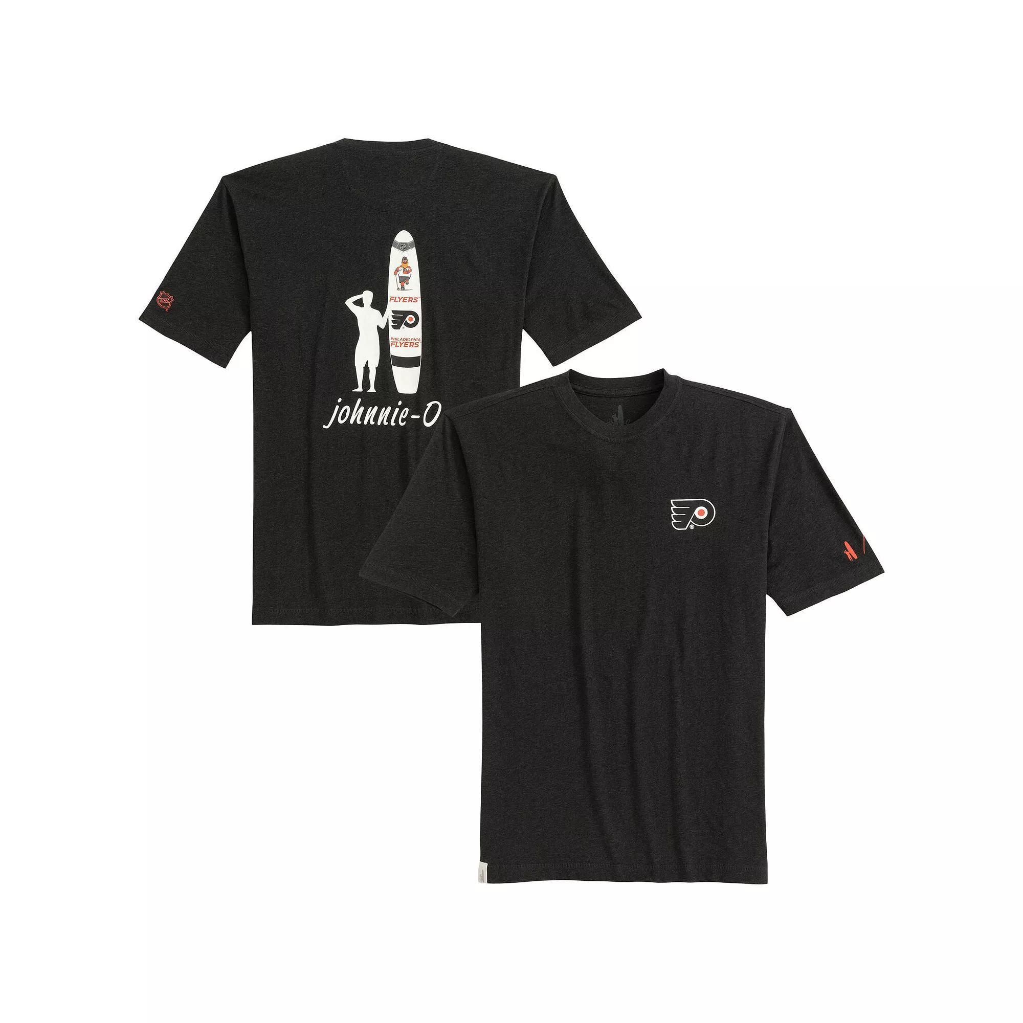 Men's johnnie-O Charcoal Philadelphia Flyers Heathered Spencer T-Shirt, Size: XL, Fly Charco Product Image