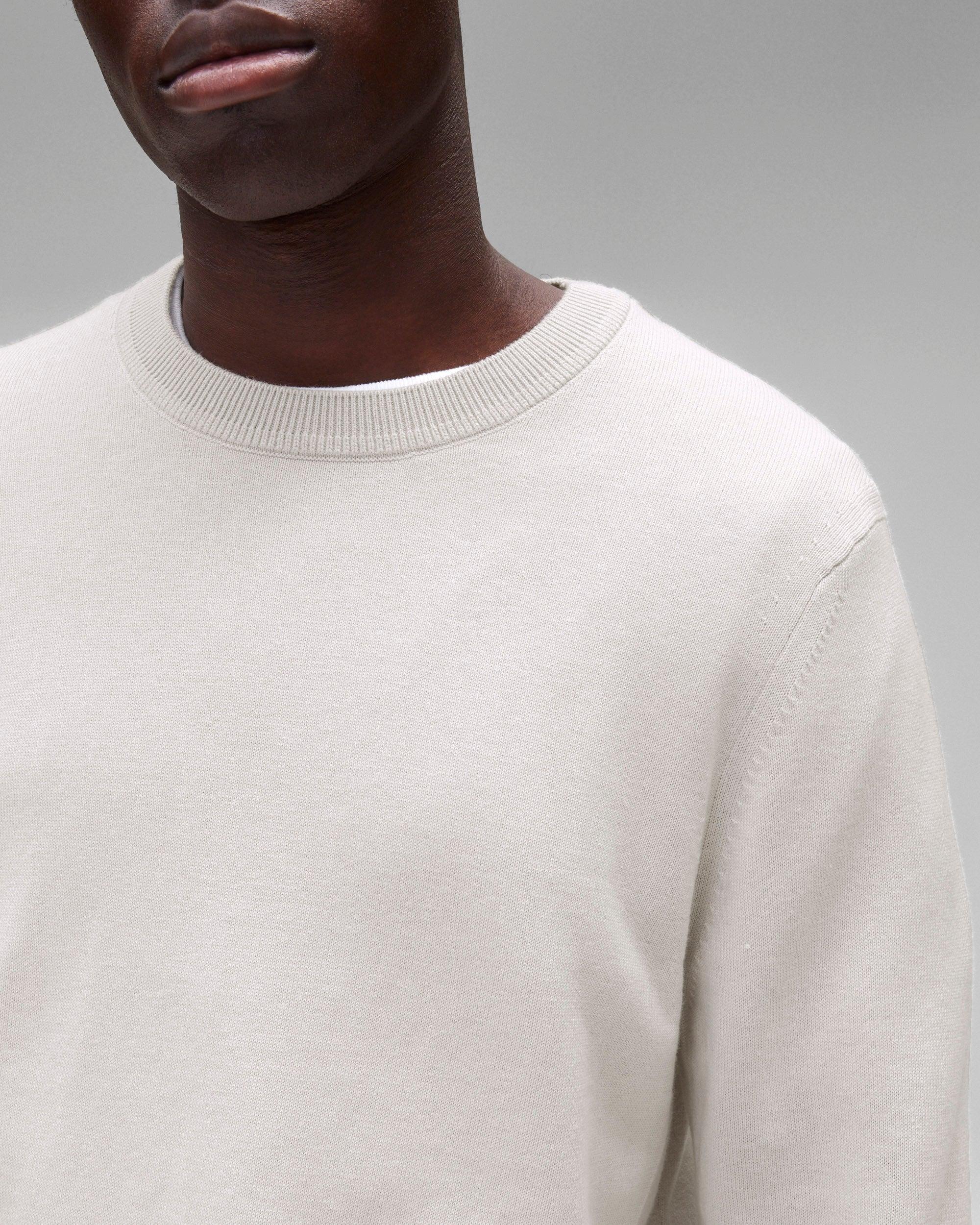 Cotton Cashmere Riviera Crewneck Male Product Image