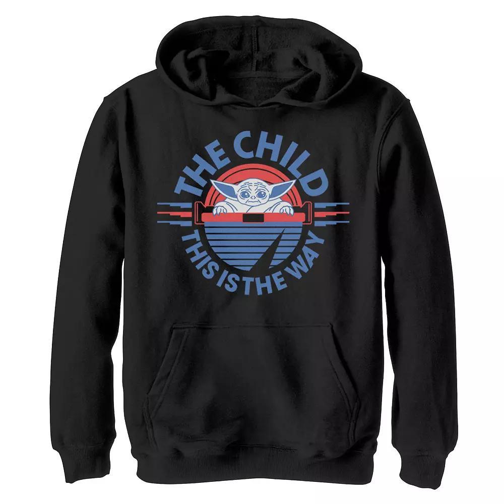 Boys Marvel Comics Spider-Man Birthday Boy Graphic Hoodie, Boy's, Size: Small HUSKY, Black Product Image